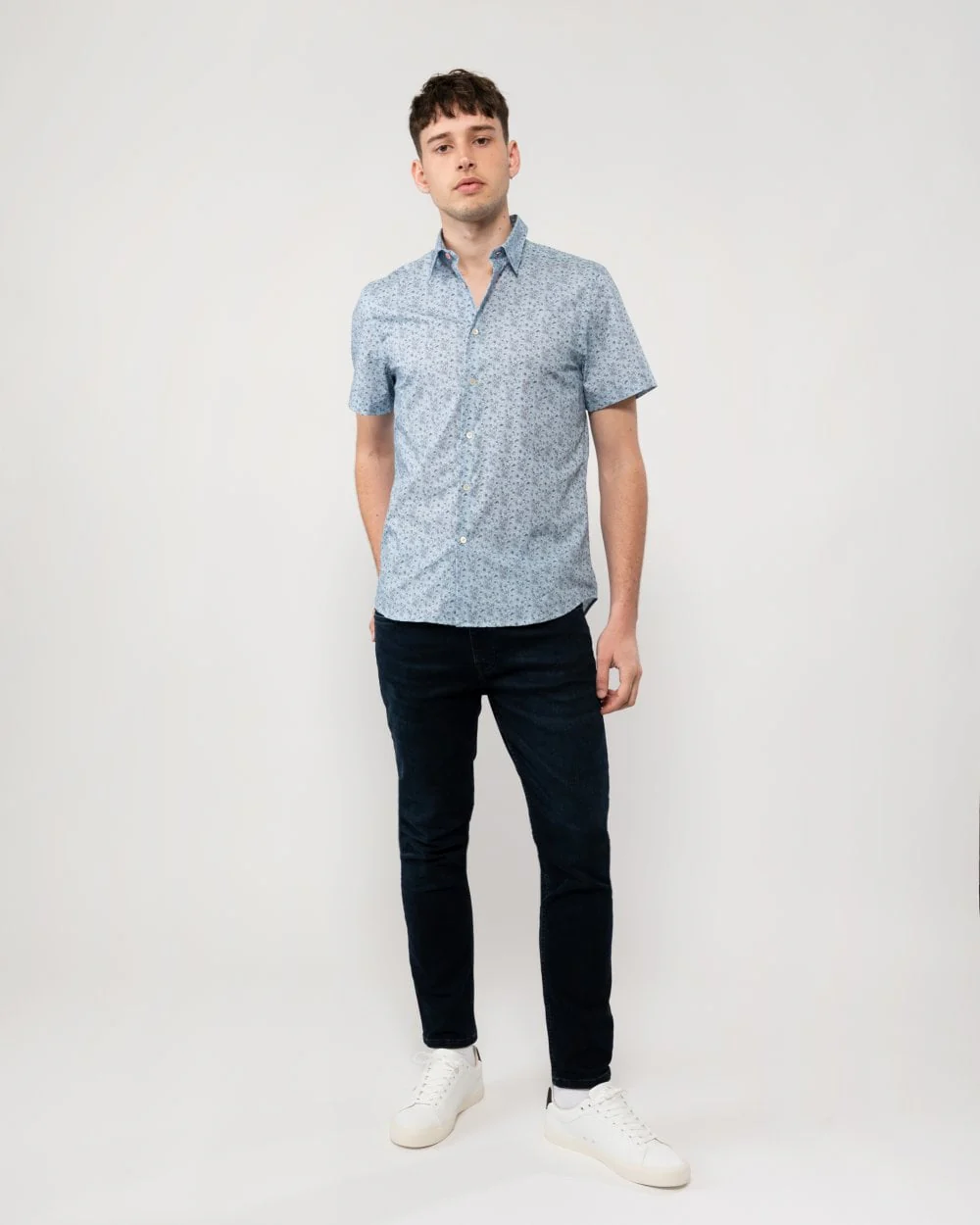 PS Paul Smith Mens Short Sleeve Tailored Fit Shirt - Image 3
