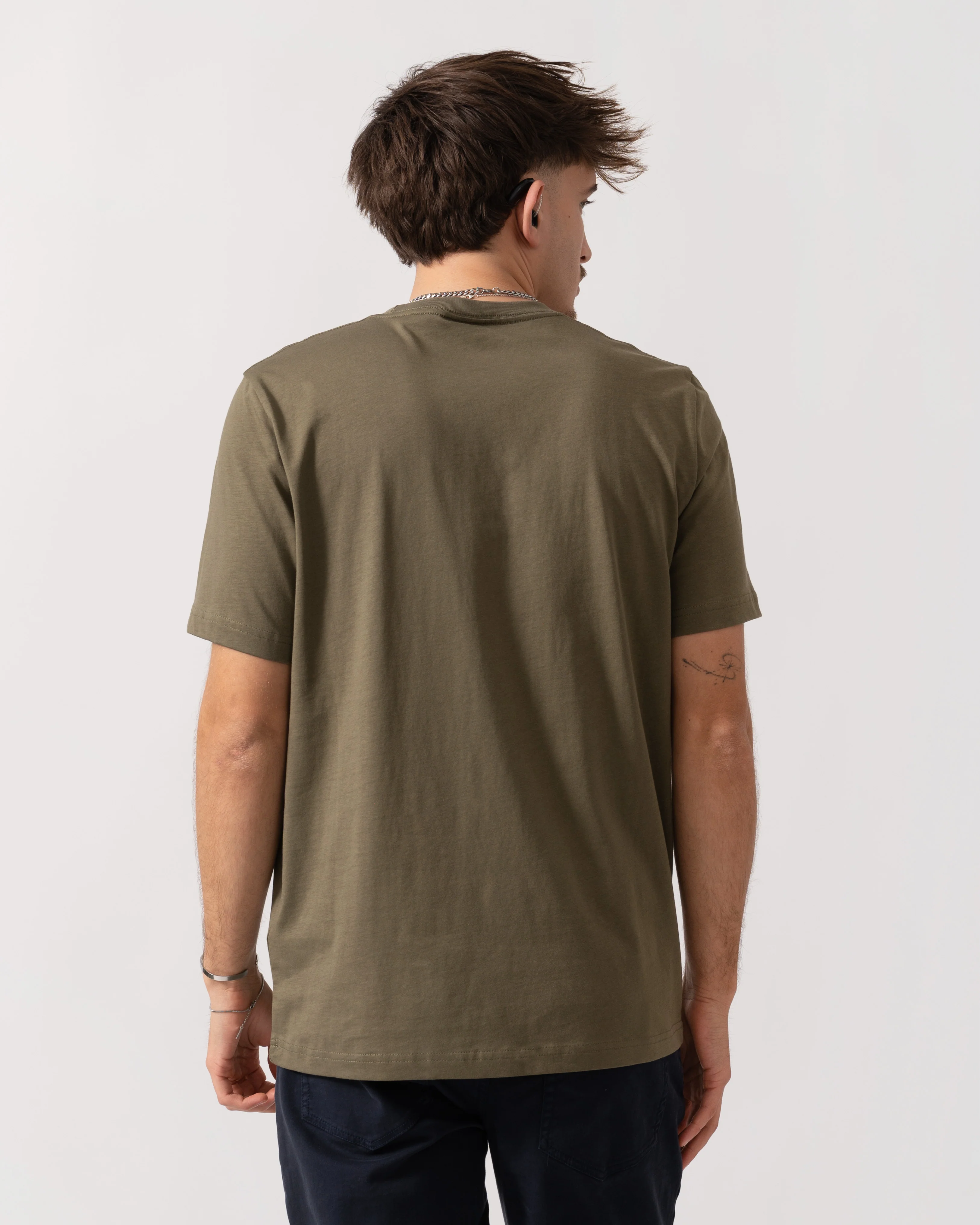PS Paul Smith Mens Short Sleeve Zebra Graphic T-Shirt - 36F Green - Image 4