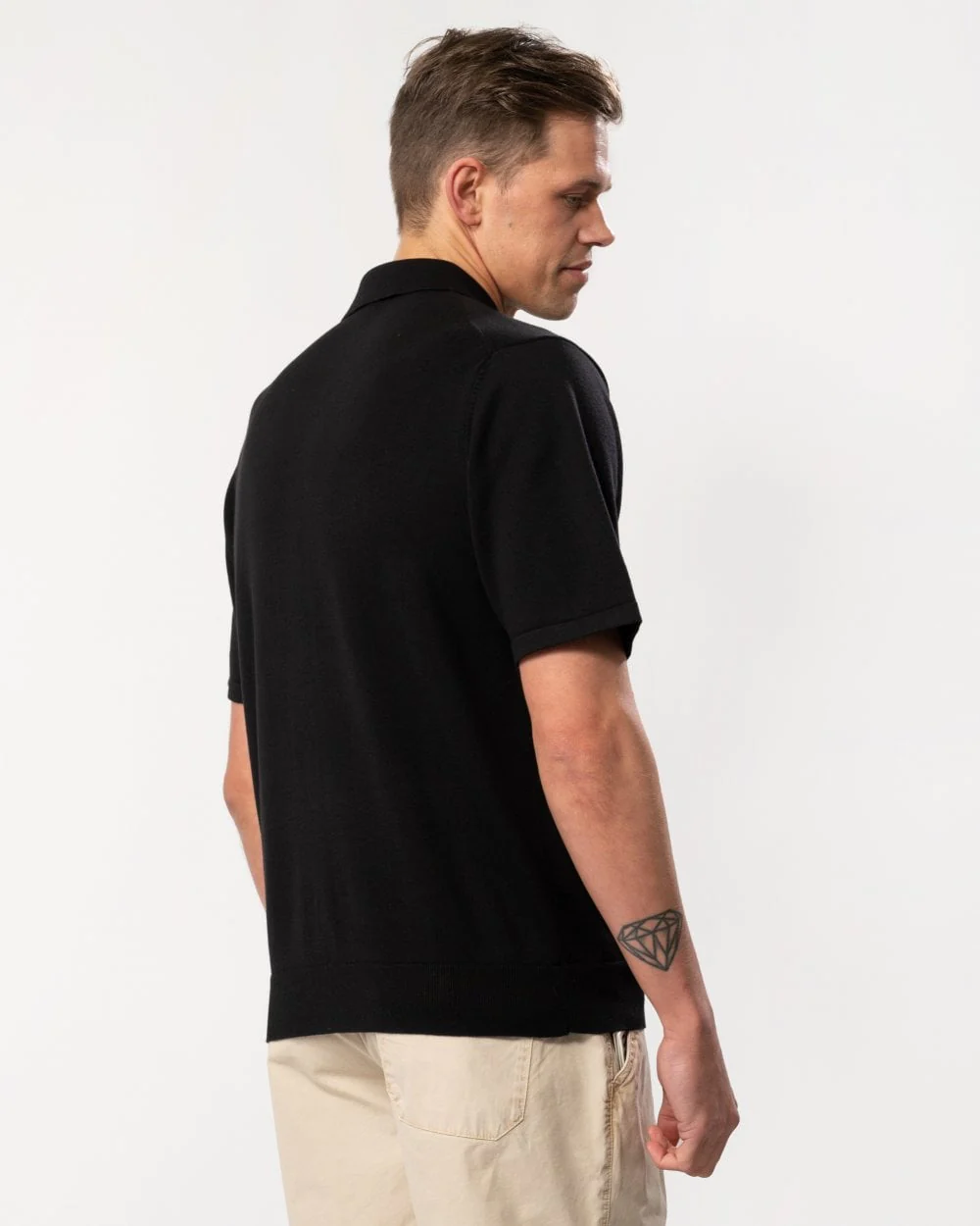PS Paul Smith Mens Short Sleeve Zip Polo - Image 4