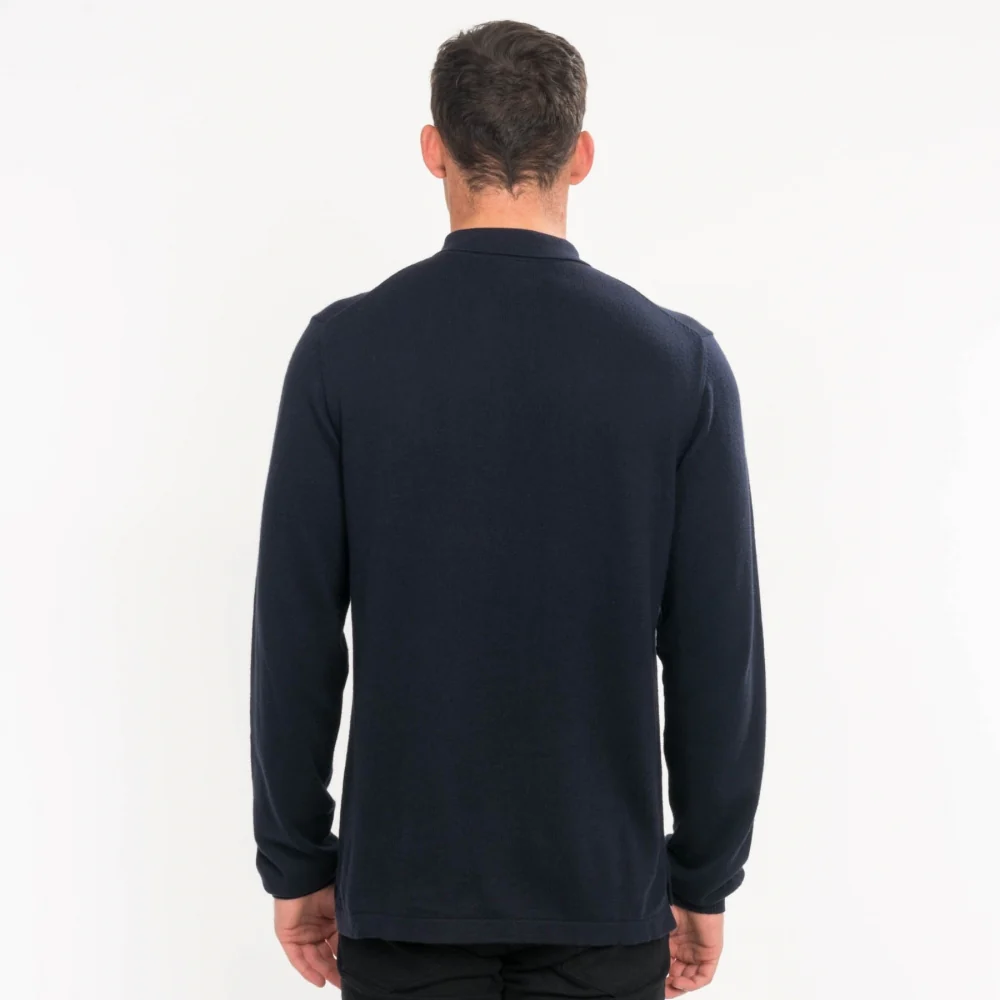 Psycho Bunny Mens Mason Ls Polo - Image 4
