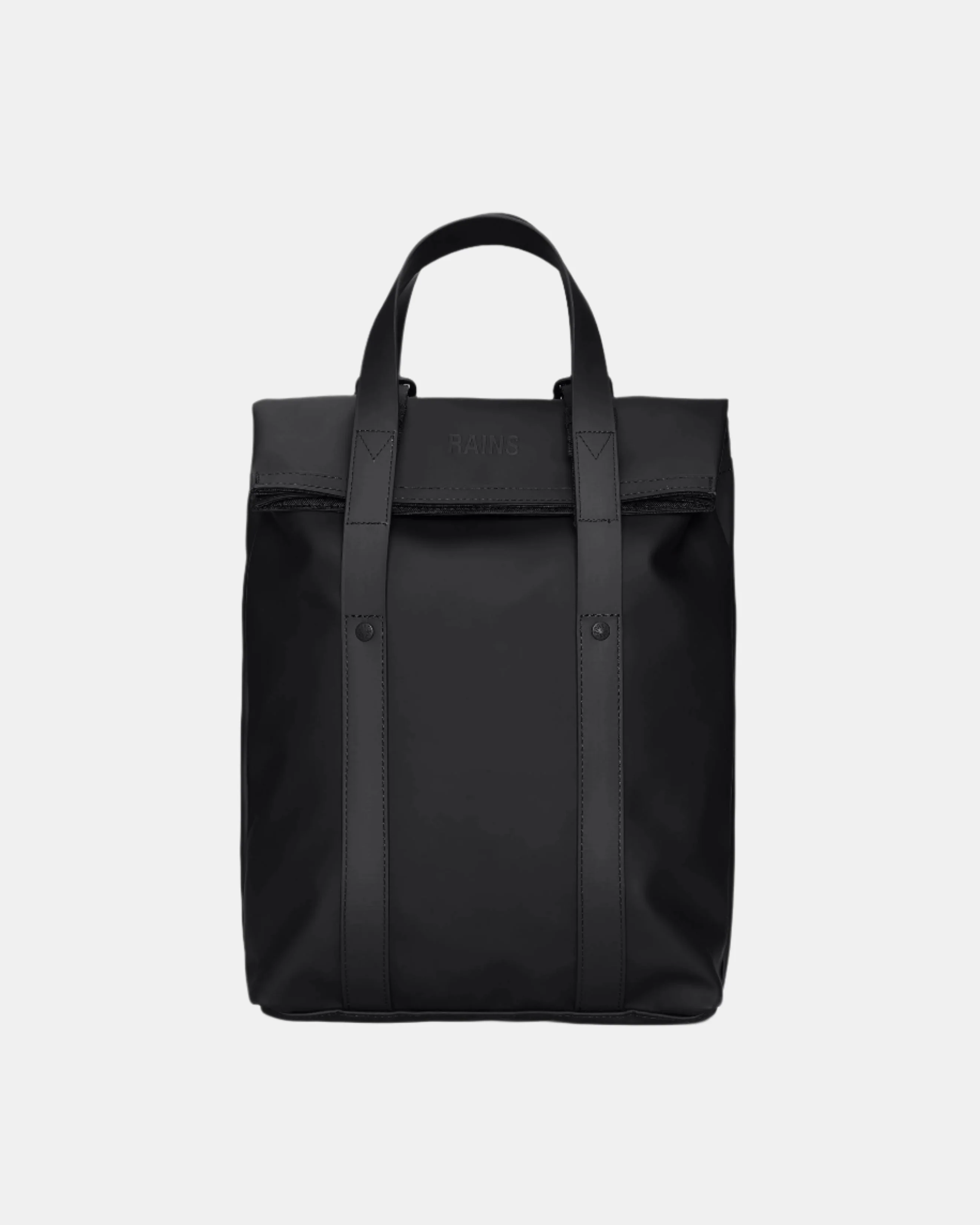 Rains 2 Way Tote Backpack Mini - 01 Black - Image 2