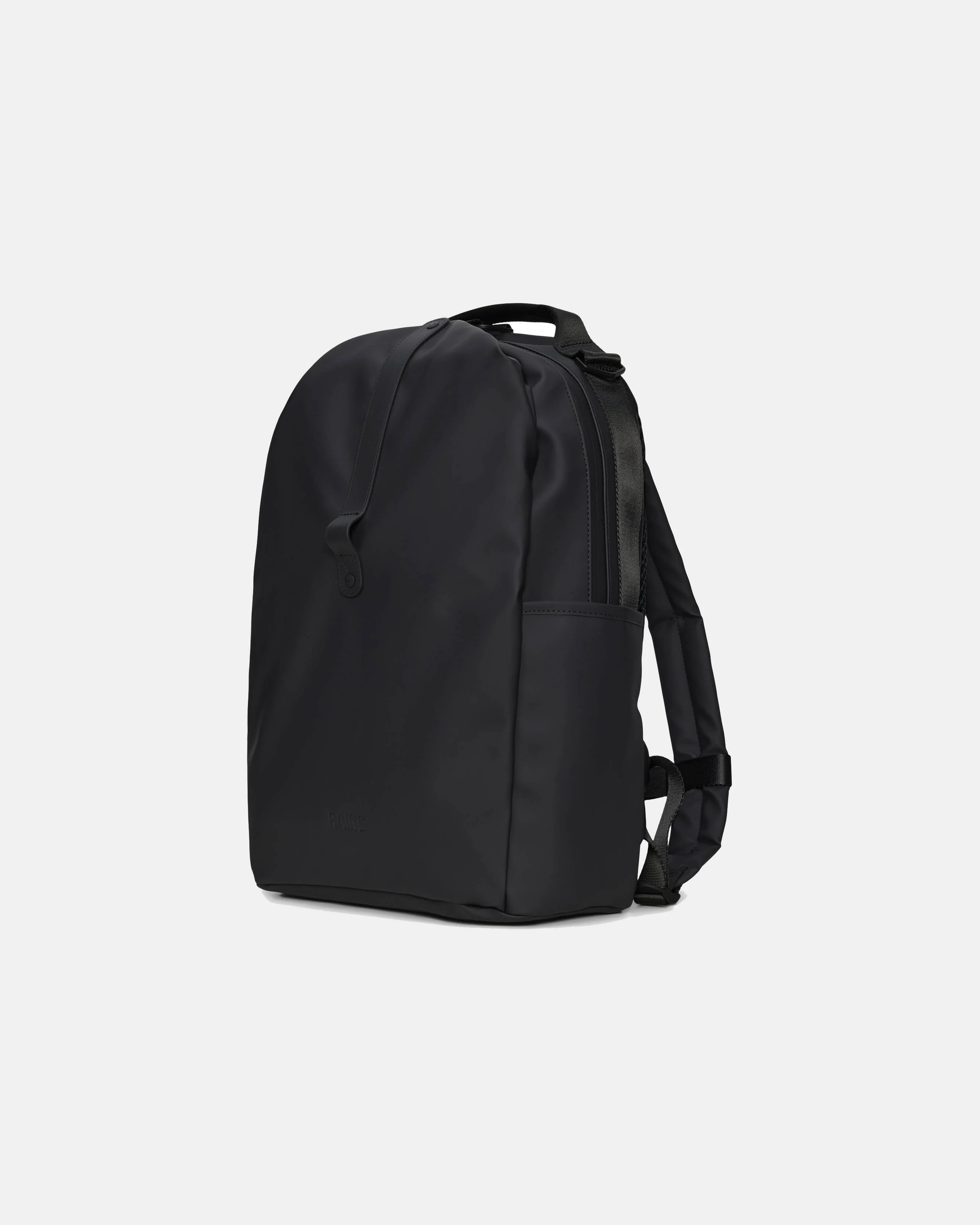 Rains Clip Front Backpack - 01 Black - Image 3