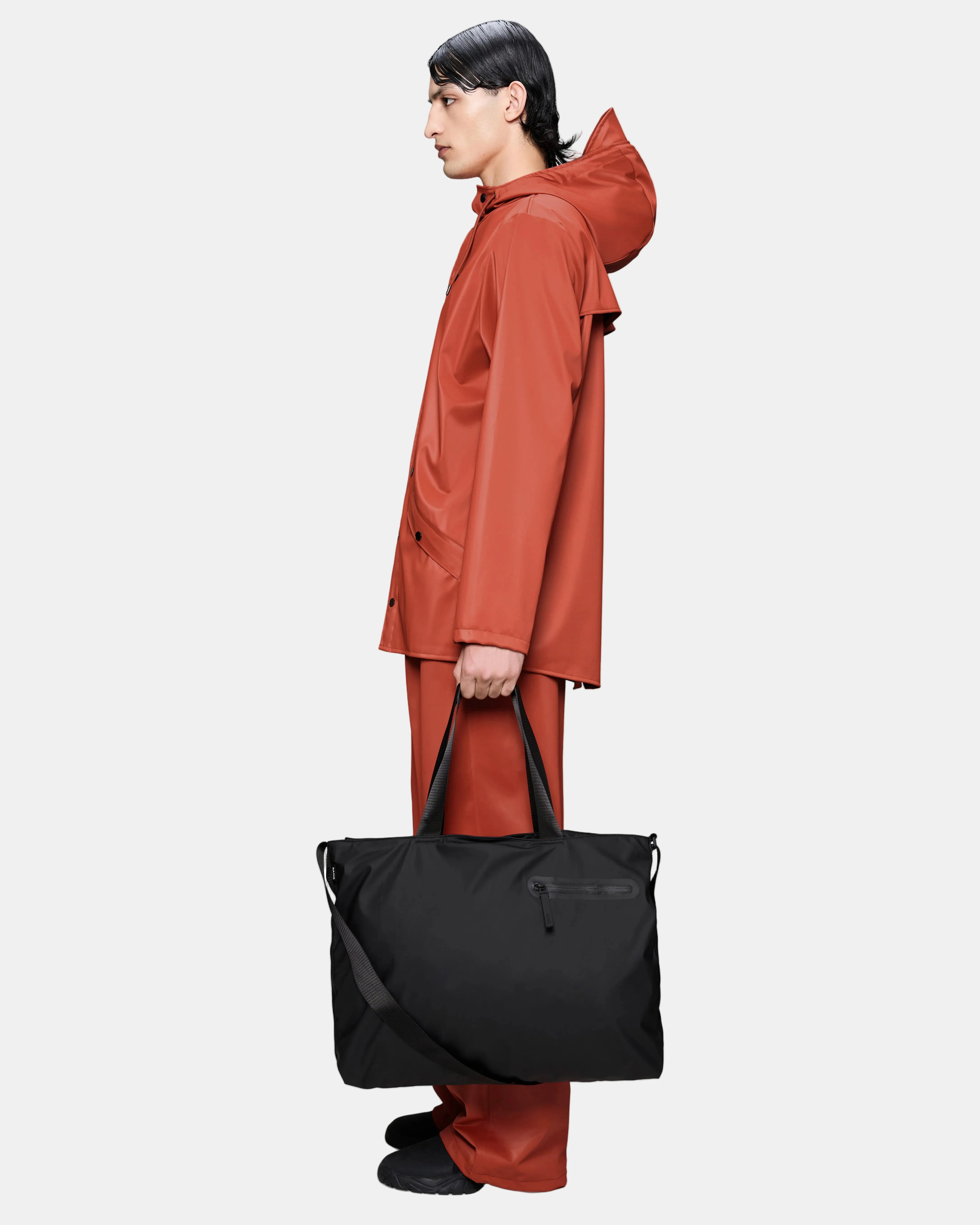 Rains Dash Messenger Tote Bag - 01 Black - Image 3