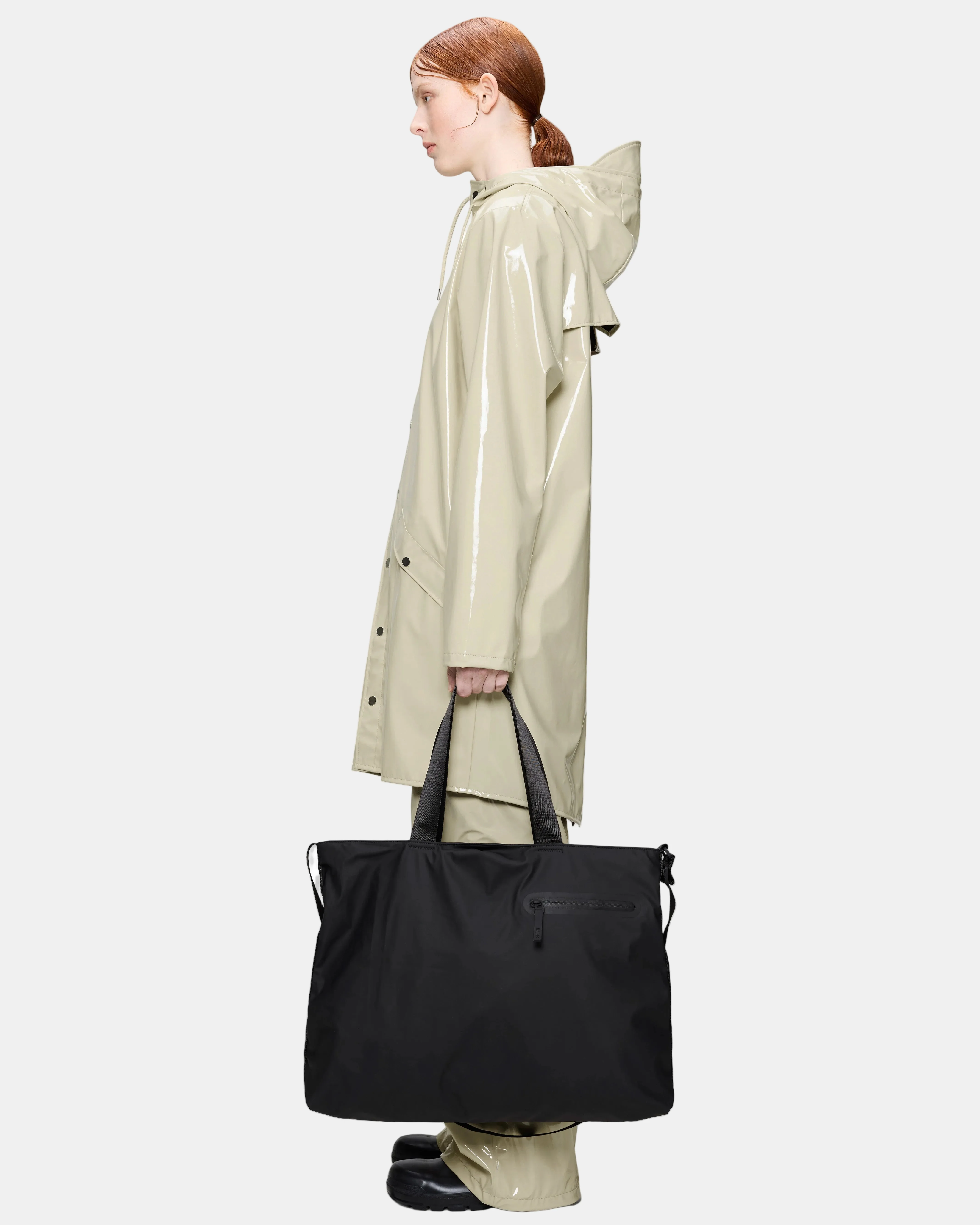 Rains Dash Messenger Tote Bag - 01 Black - Image 4