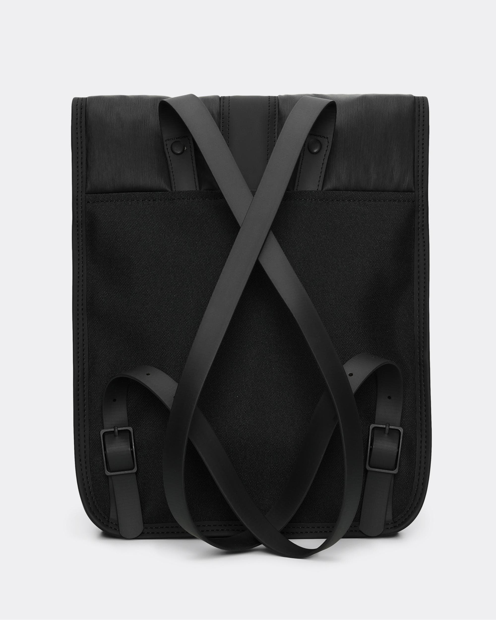 Rains Puffed Backpack Micro - 01 Black - Image 2