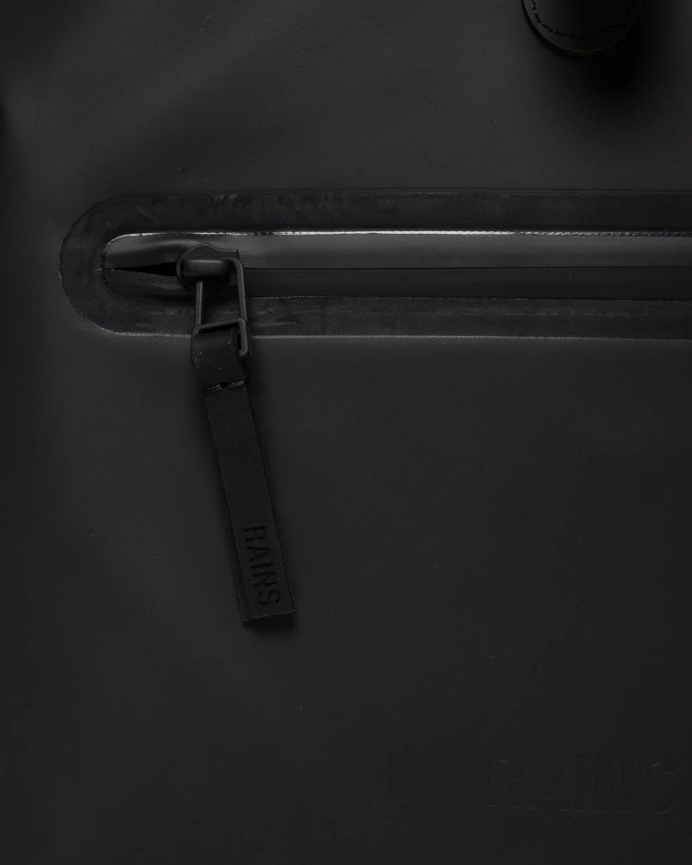 Rains Rolltop Rucksack - 01 Black - Image 2
