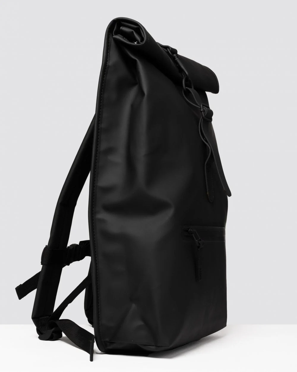 Rains Rolltop Rucksack - 01 Black - Image 3