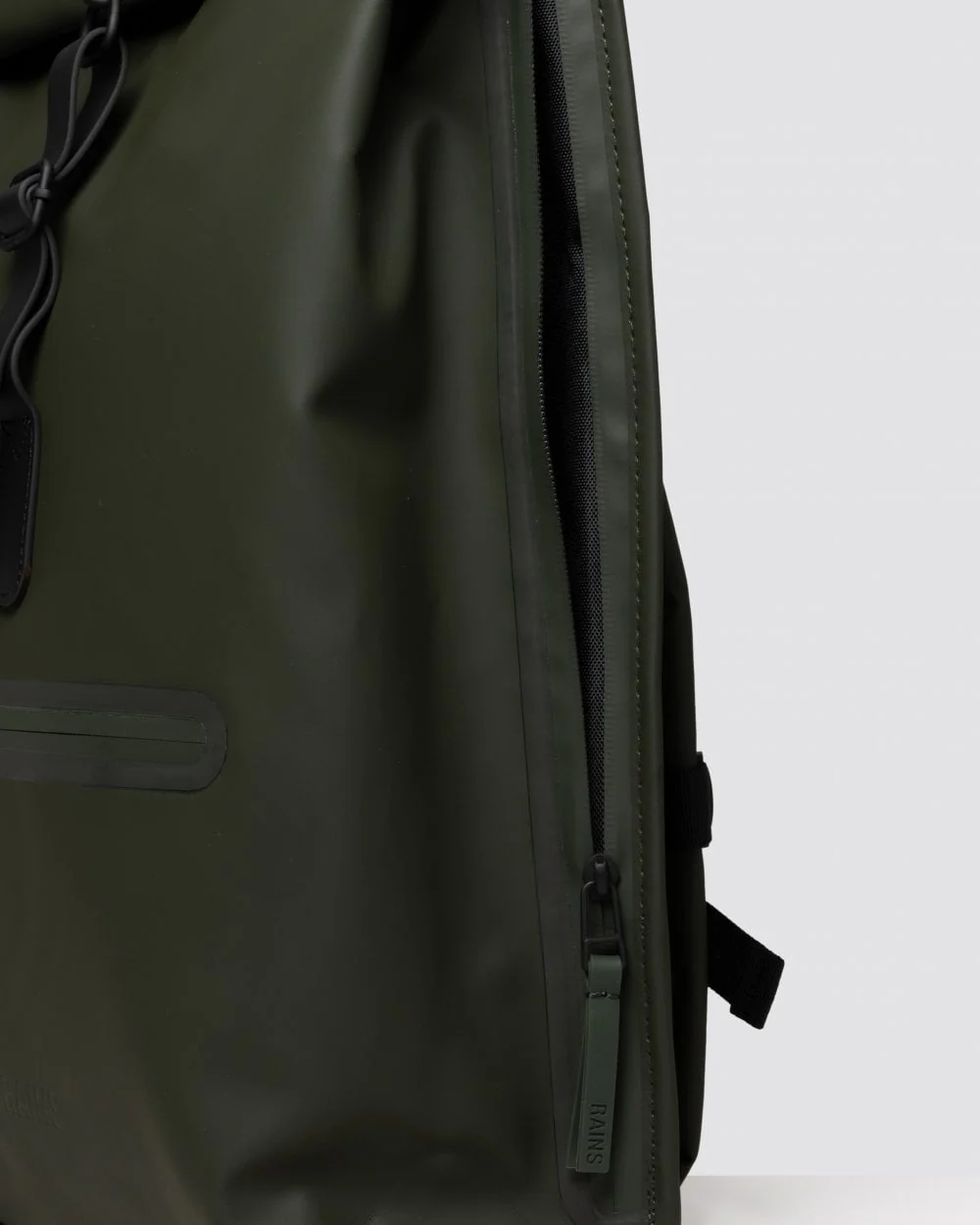 Rains Rolltop Rucksack - 03 Green - Image 4