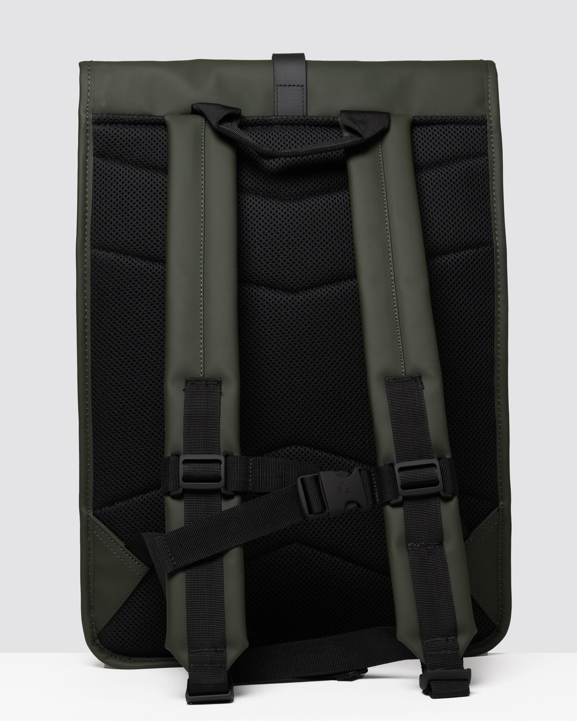 Rains Rolltop Rucksack - 03 Green - Image 5
