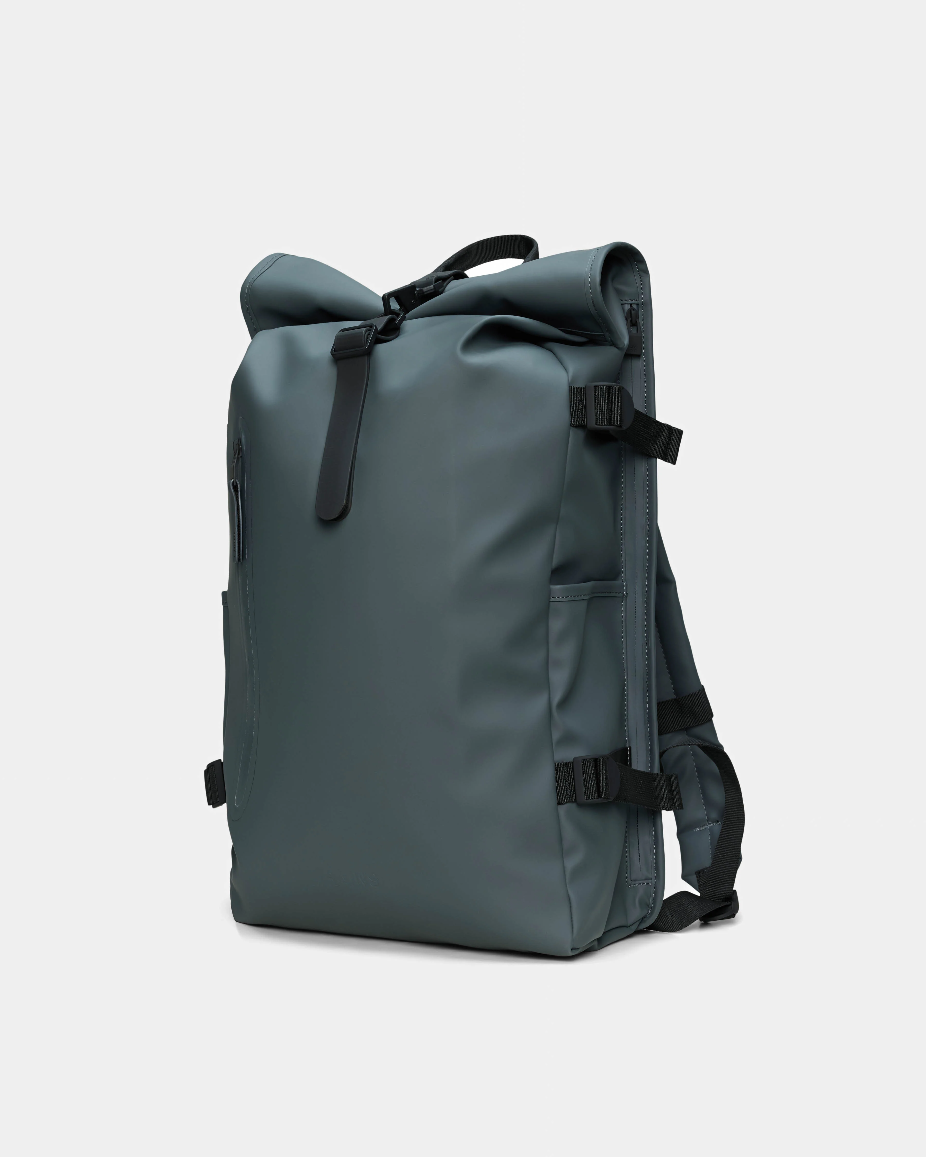 Rains Rolltop Rucksack Large - Dark Grey 153 - Image 2