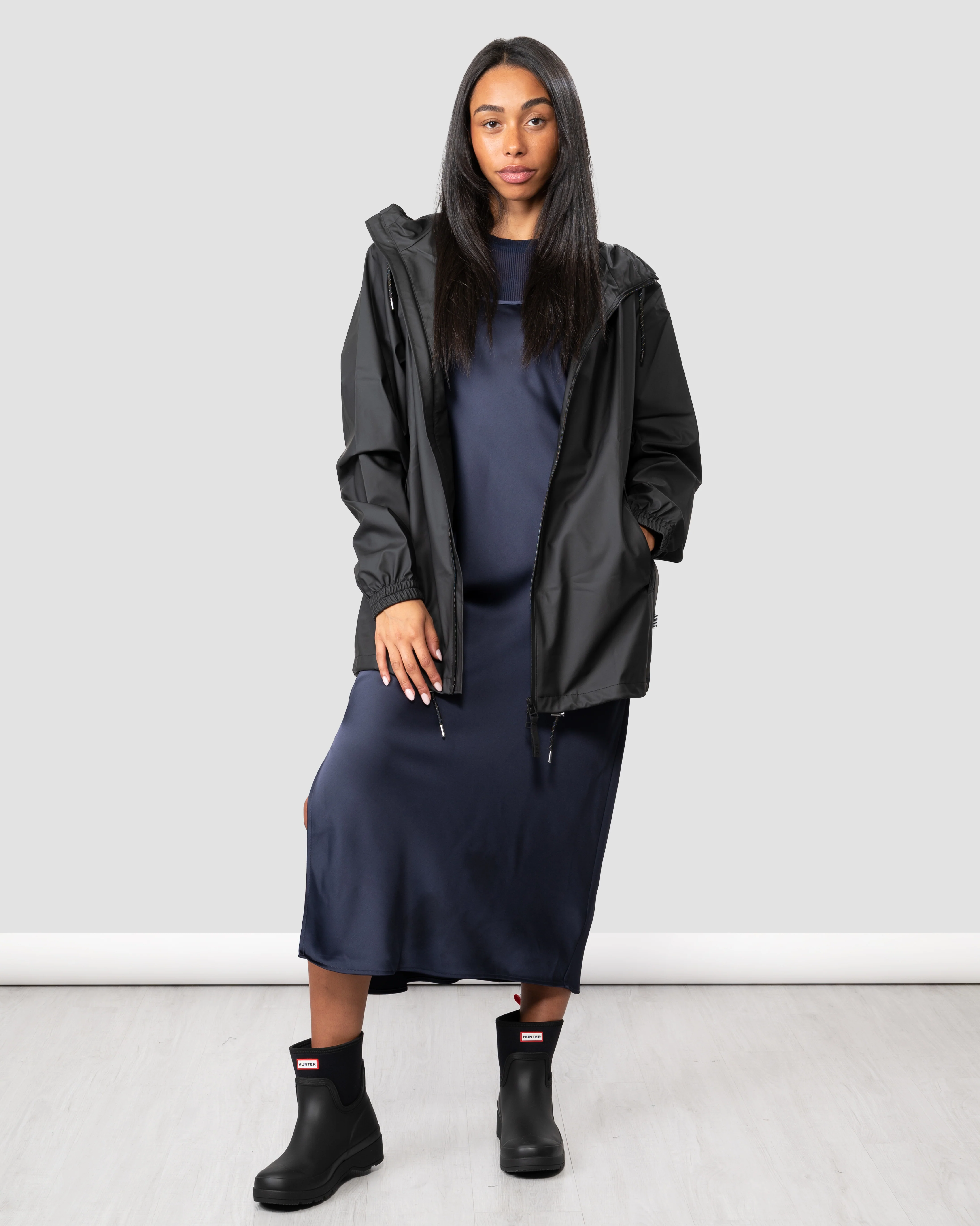 Rains Storm Breaker Unisex Jacket - 01 Black - Image 4