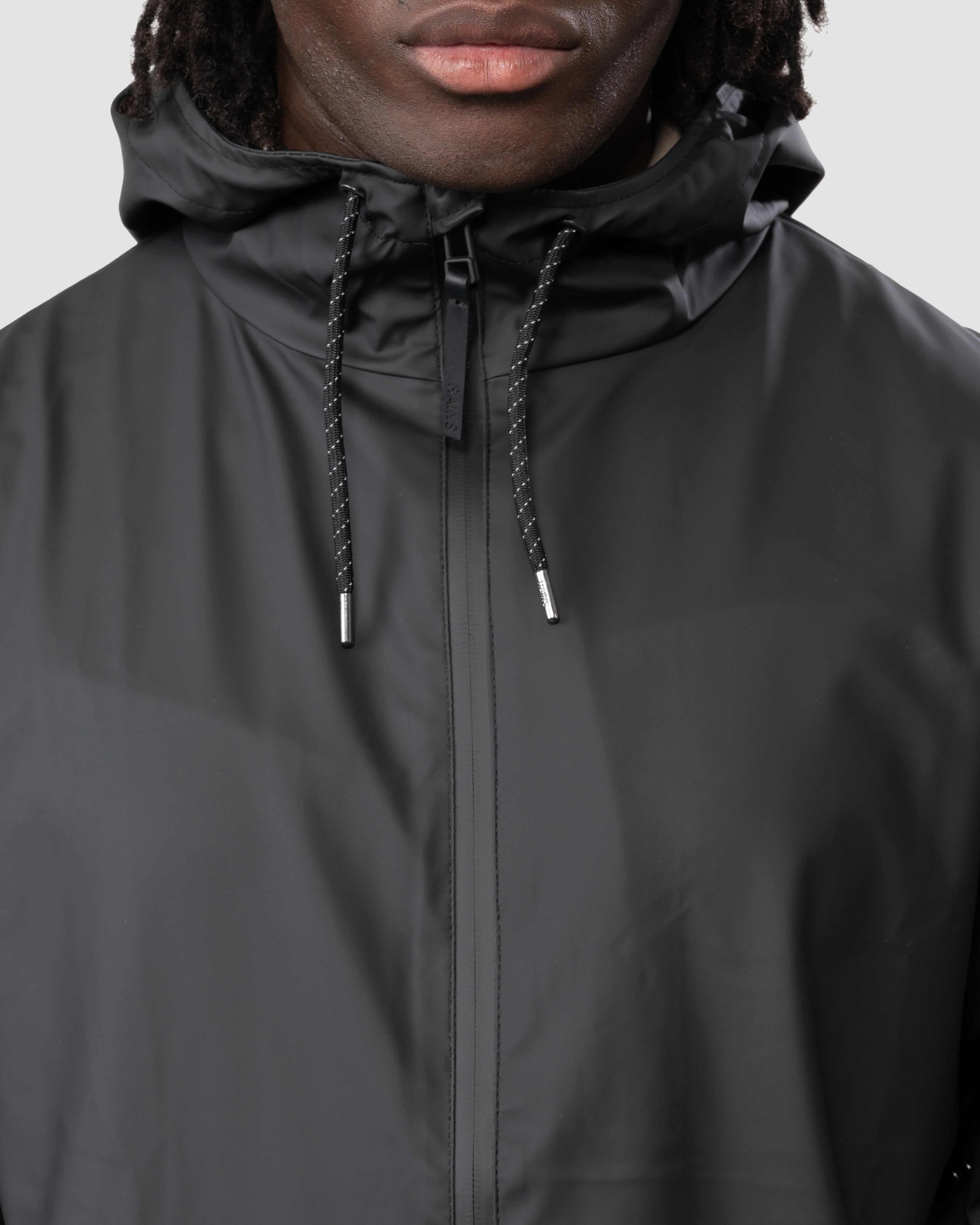 Rains Storm Breaker Unisex Jacket - 01 Black - Image 6