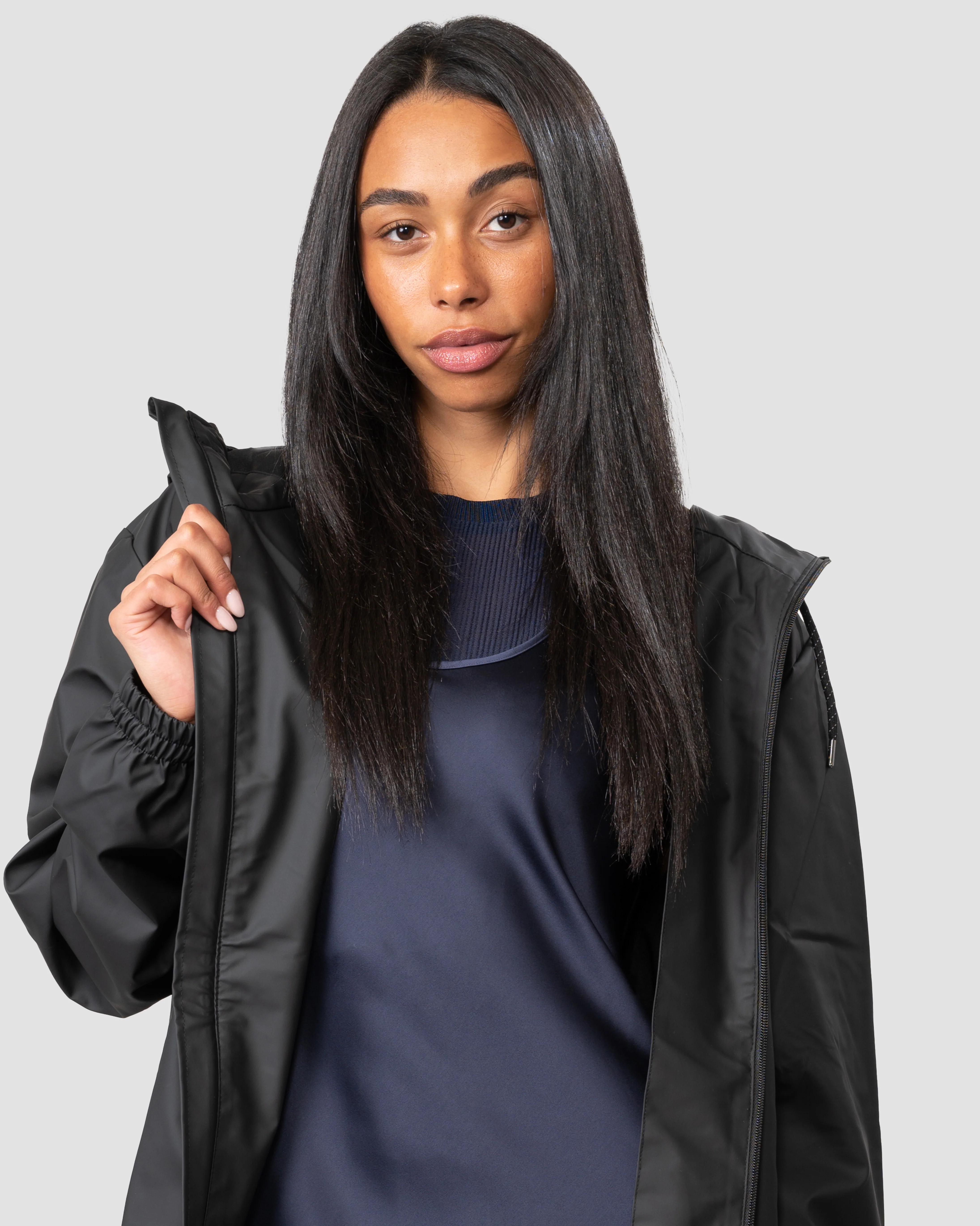 Rains Storm Breaker Unisex Jacket - 01 Black - Image 8