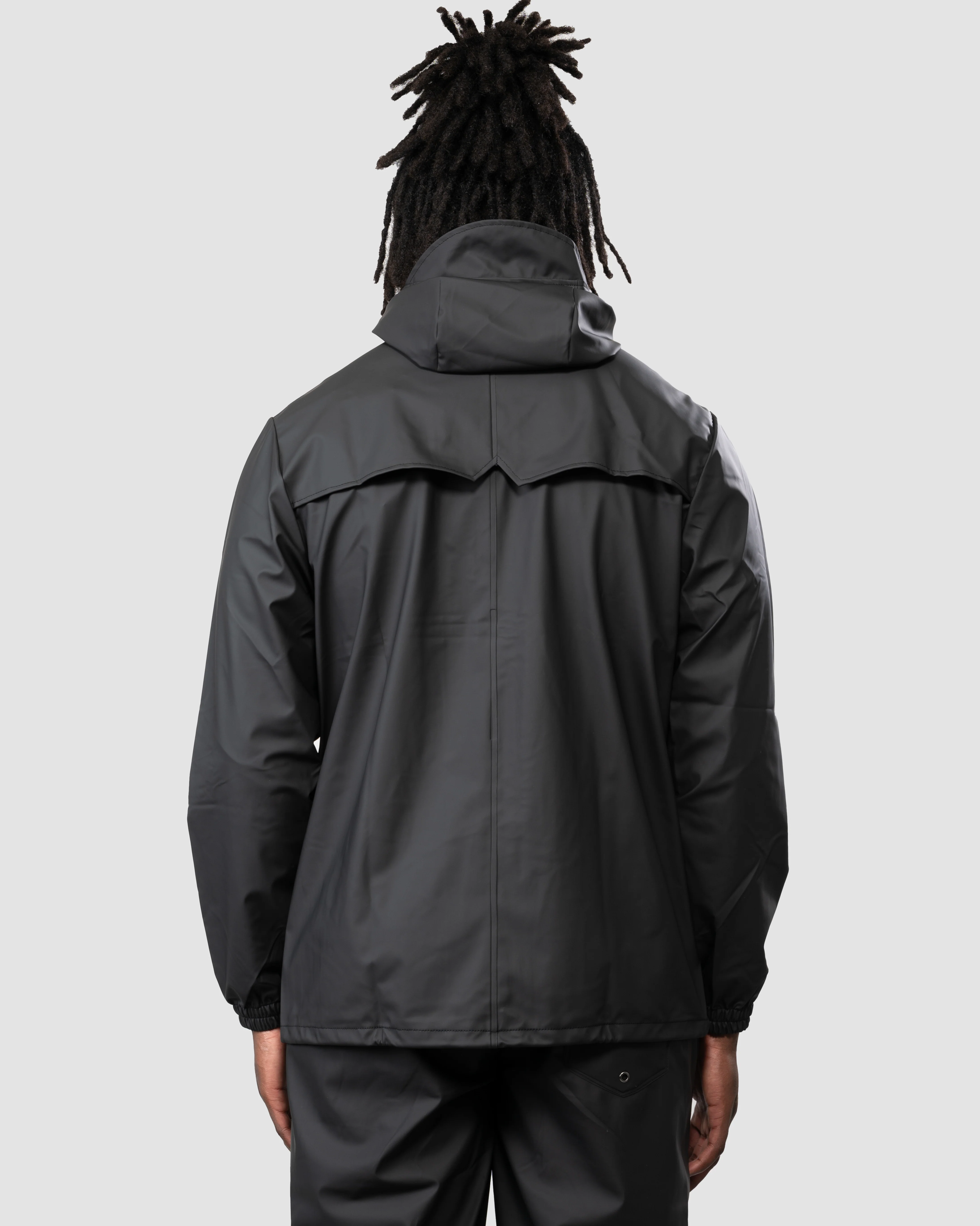 Rains Storm Breaker Unisex Jacket - 01 Black - Image 9