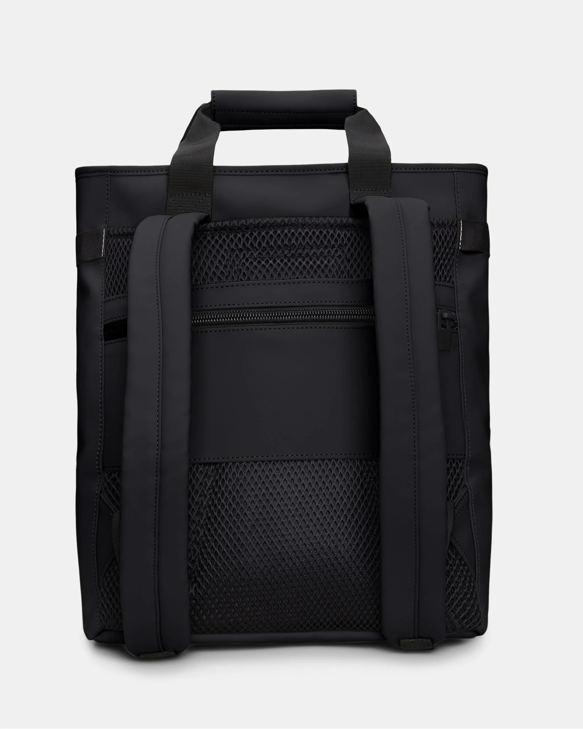 Rains Texel Tote Backpack - 01 Black - Image 2