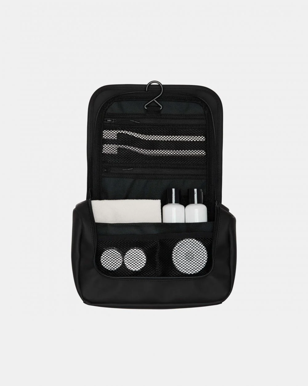 Rains Texel Wash Bag - 01 Black - Image 3