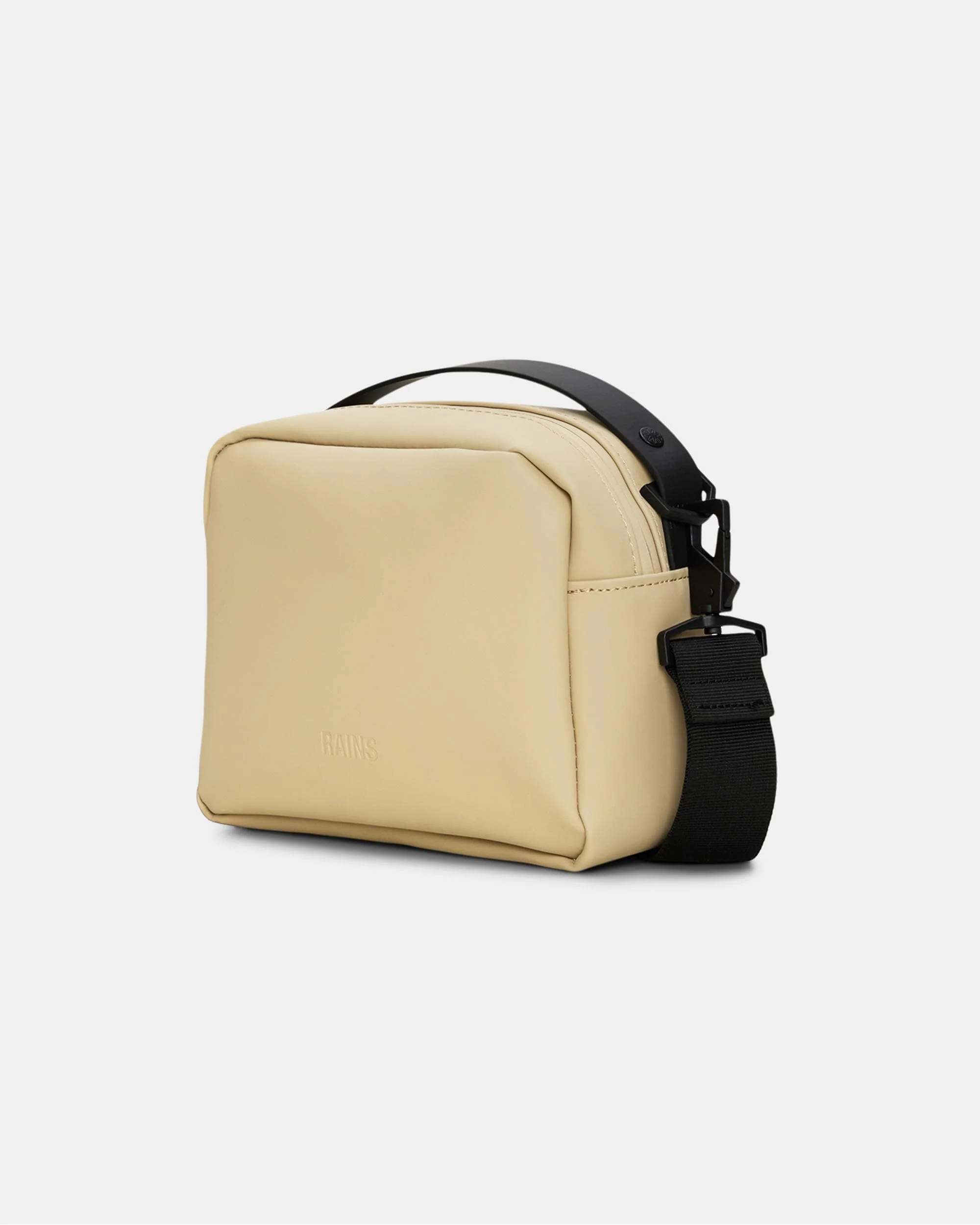 Rains Unisex Box Bag - 24 Sand - Image 2