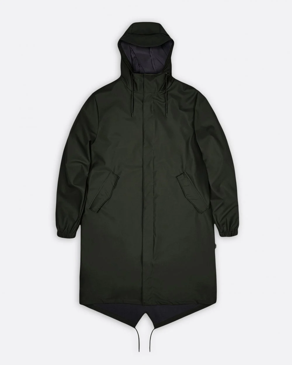 Rains Unisex Fishtail Parka - 03 Green - Image 2