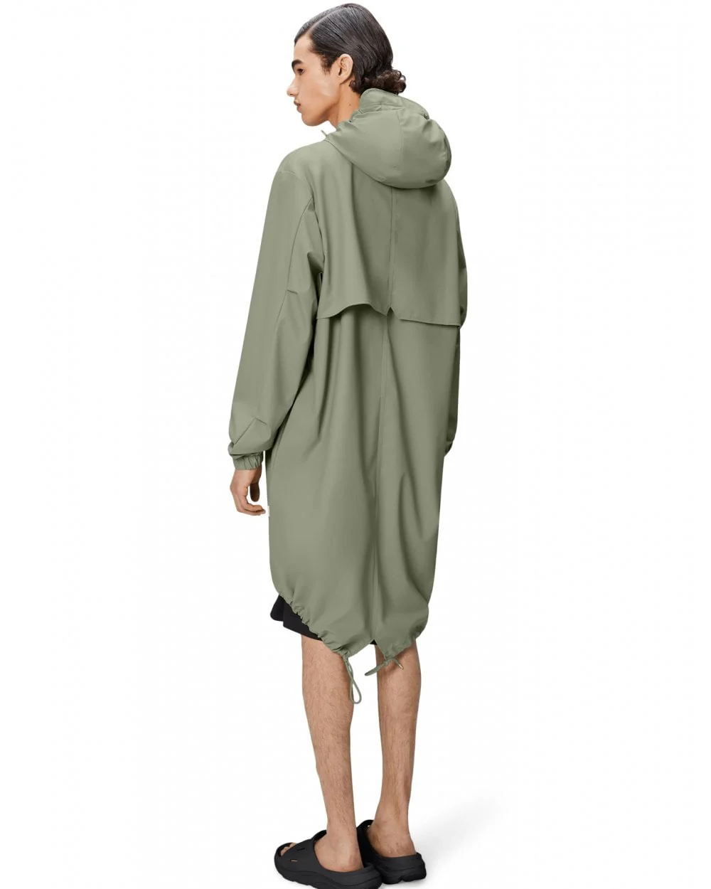 Rains Unisex Fishtail Parka - 108 Drift - Image 3