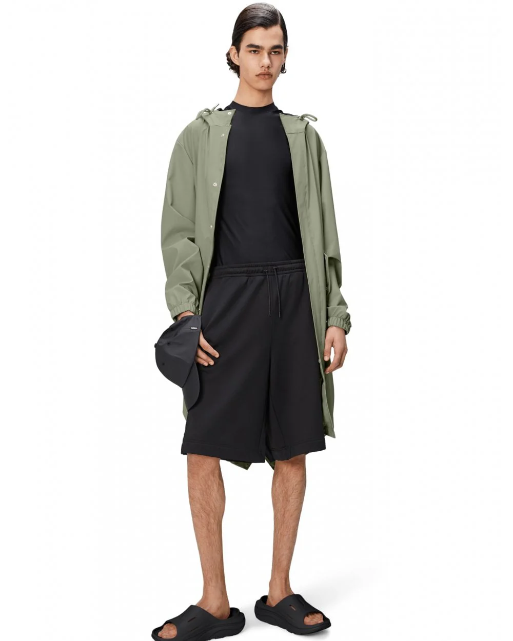 Rains Unisex Fishtail Parka - 108 Drift - Image 4