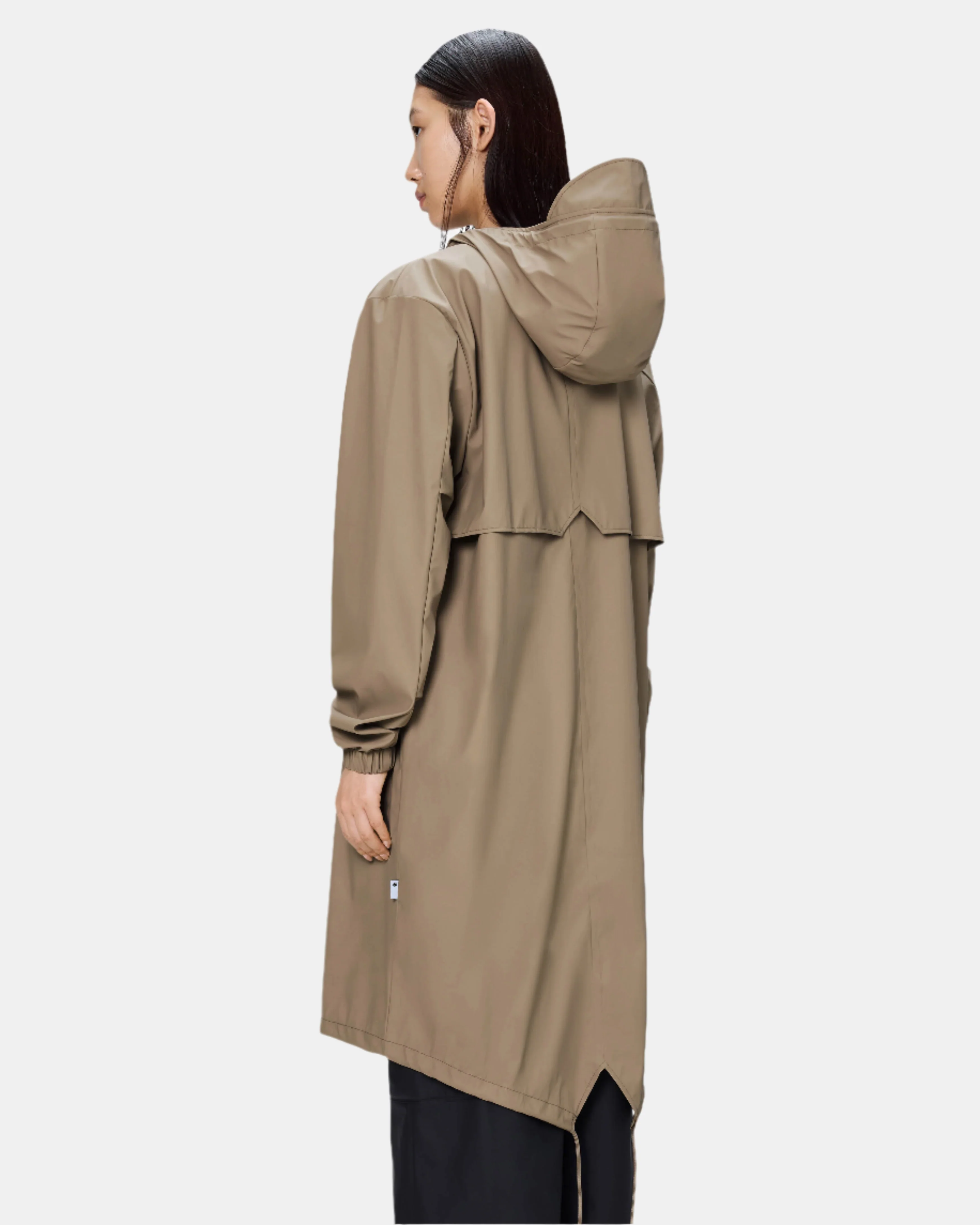 Rains Unisex Fishtail Parka - 133 Beige - Image 2