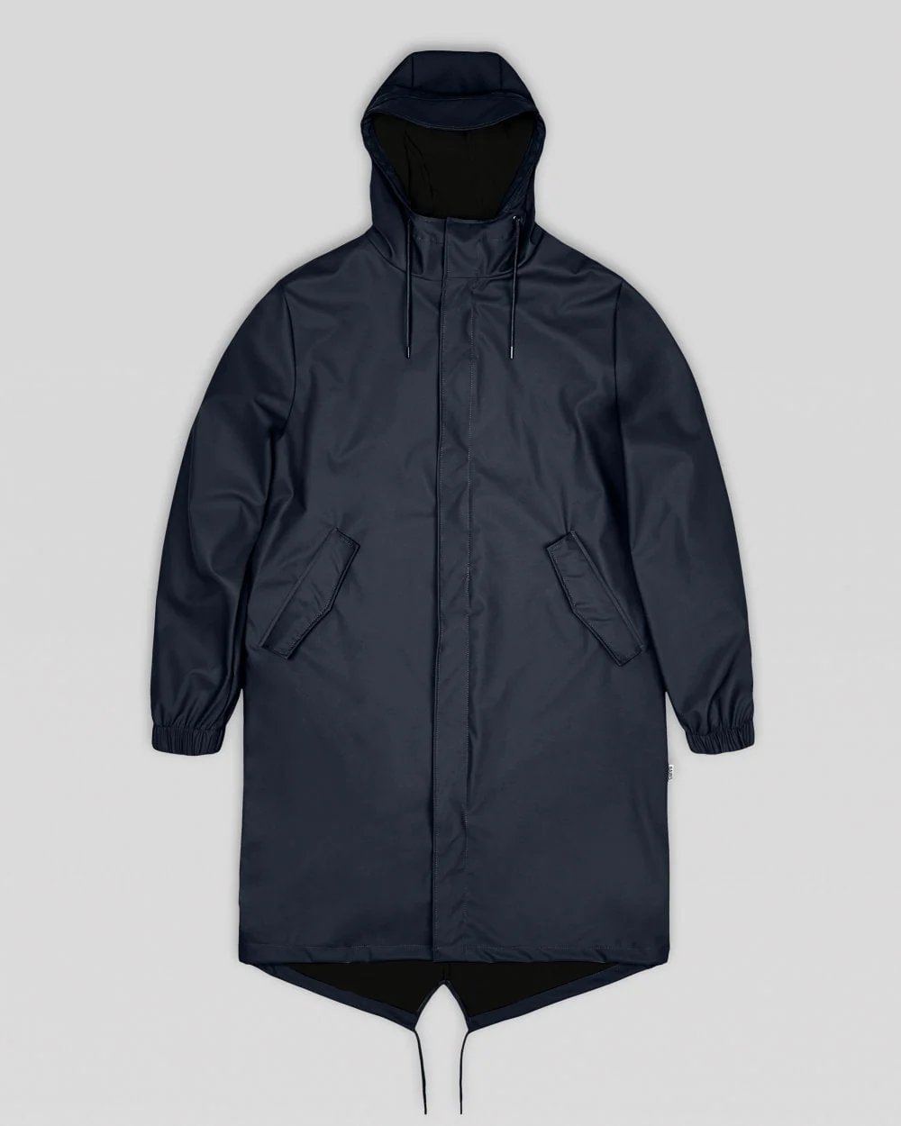 Rains Unisex Fishtail Parka - 47 Navy - Image 8
