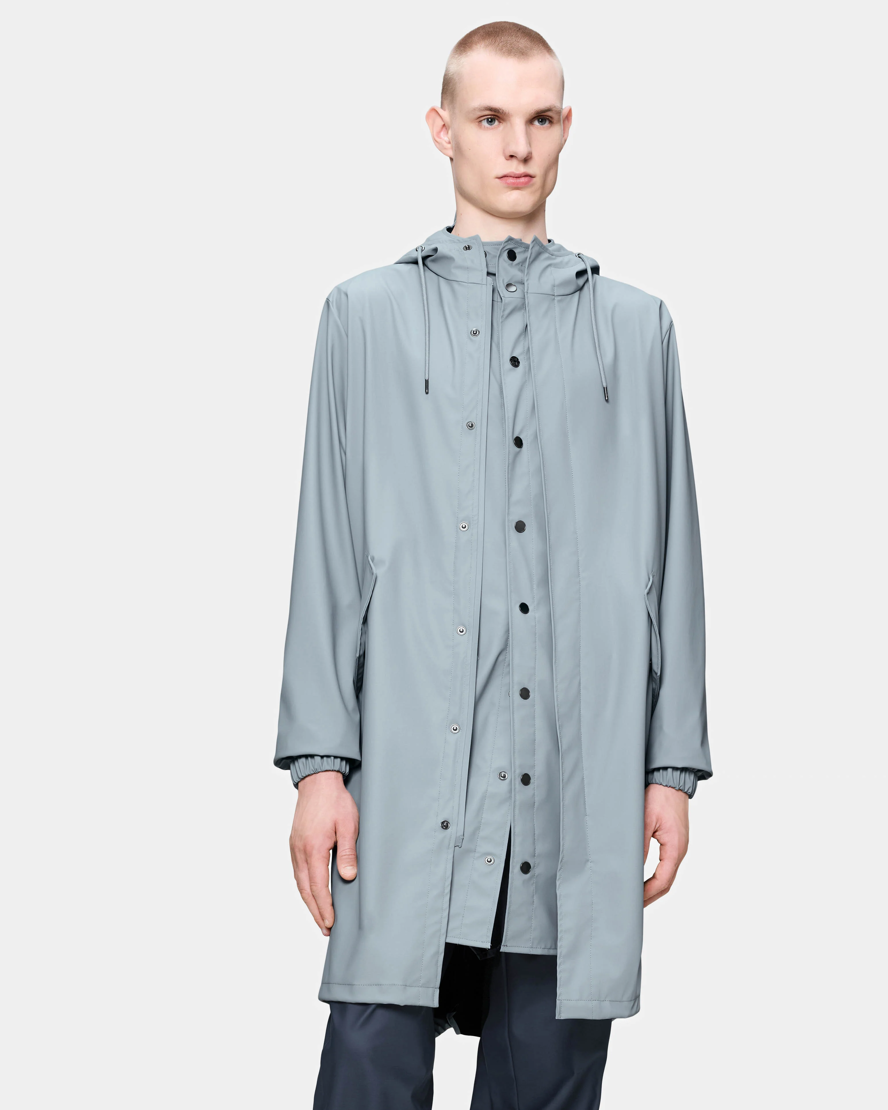 Rains Unisex Fishtail Parka - Pool 147 - Image 2