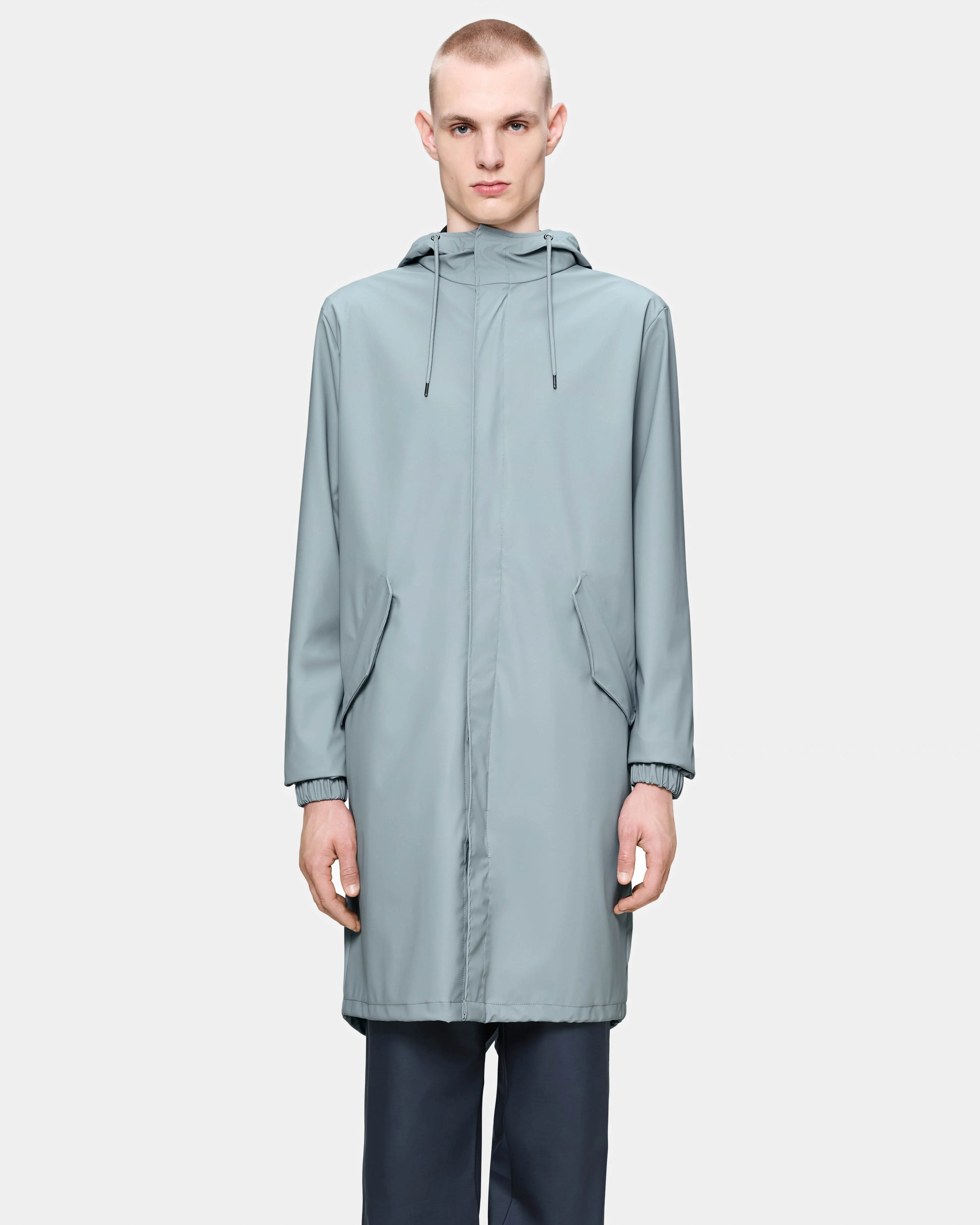 Rains Unisex Fishtail Parka - Pool 147 - Image 4