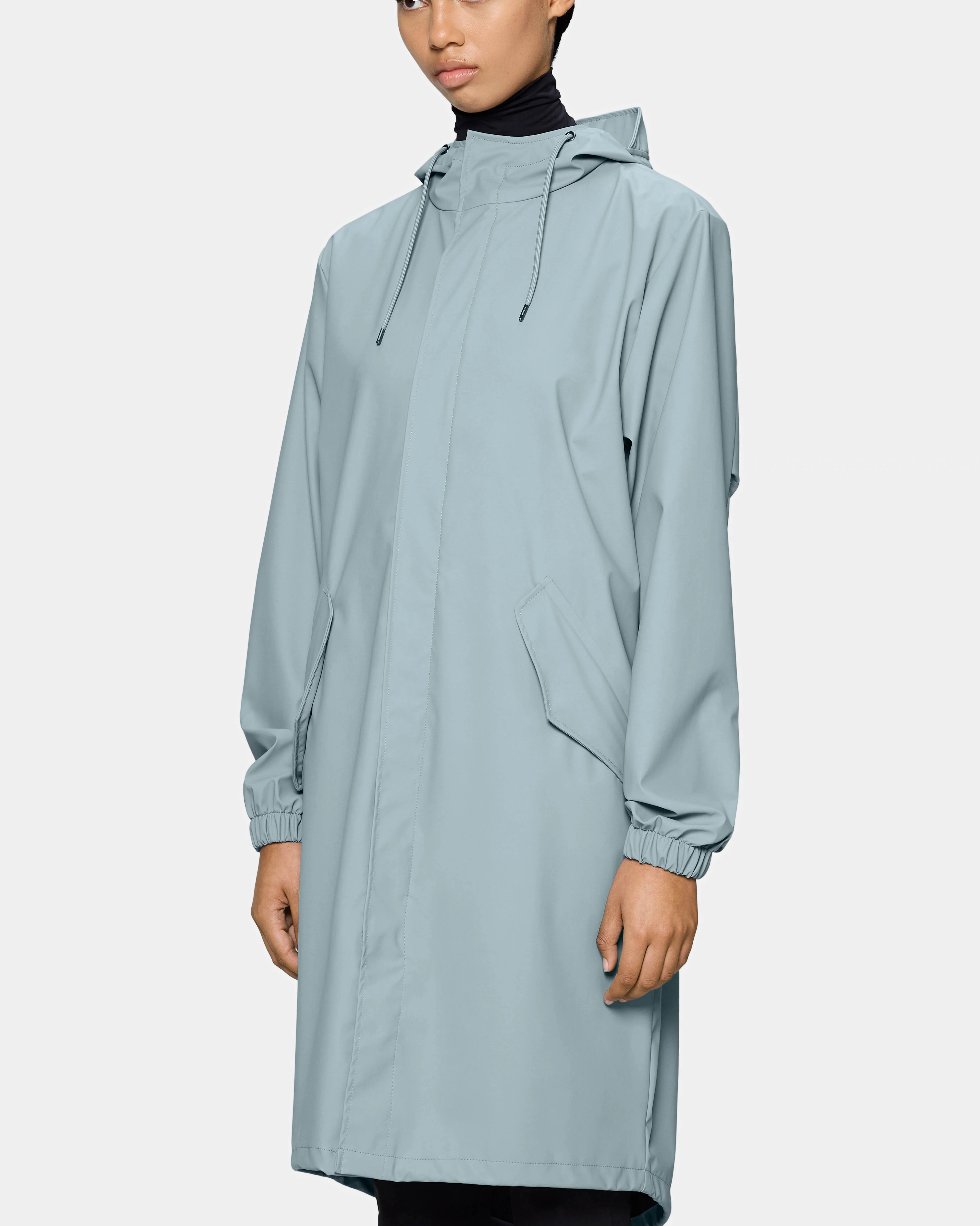 Rains Unisex Fishtail Parka - Pool 147 - Image 7