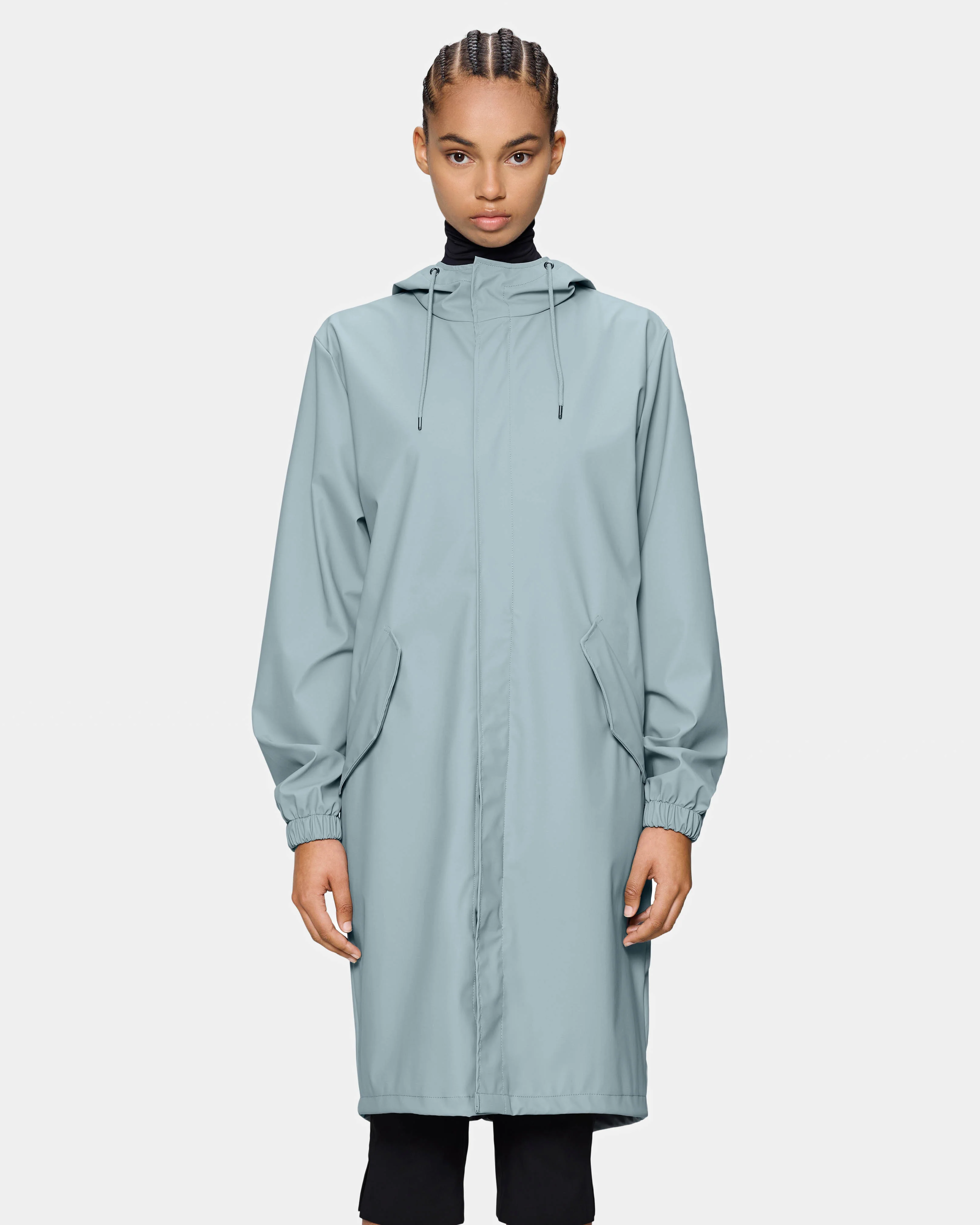 Rains Unisex Fishtail Parka - Pool 147 - Image 8