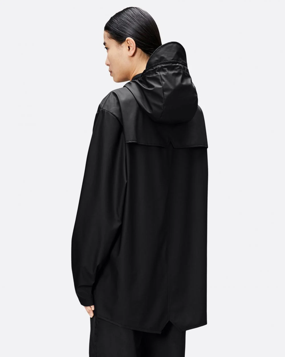 Rains Unisex Jacket - 01 Black - Image 3