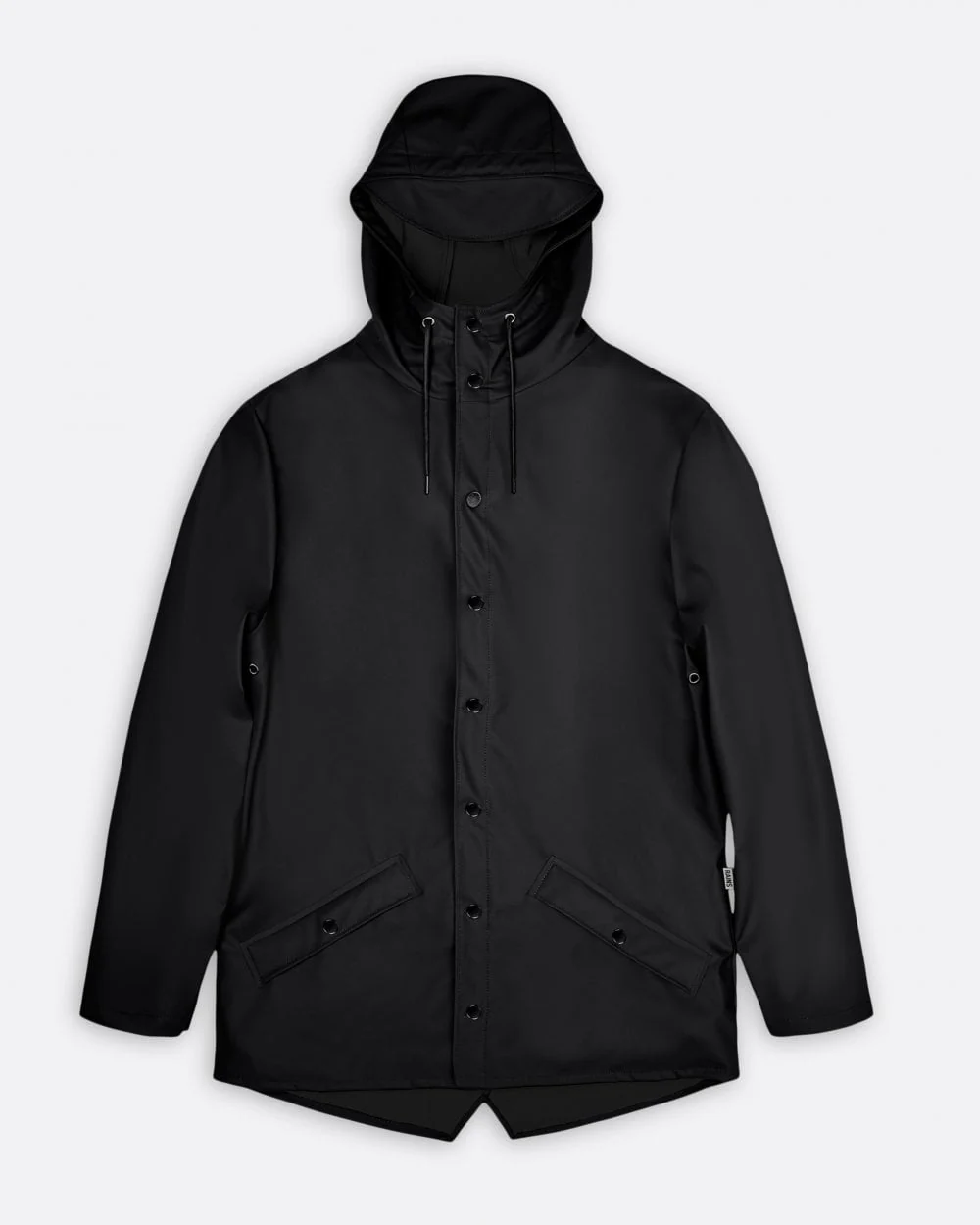 Rains Unisex Jacket - 01 Black - Image 6