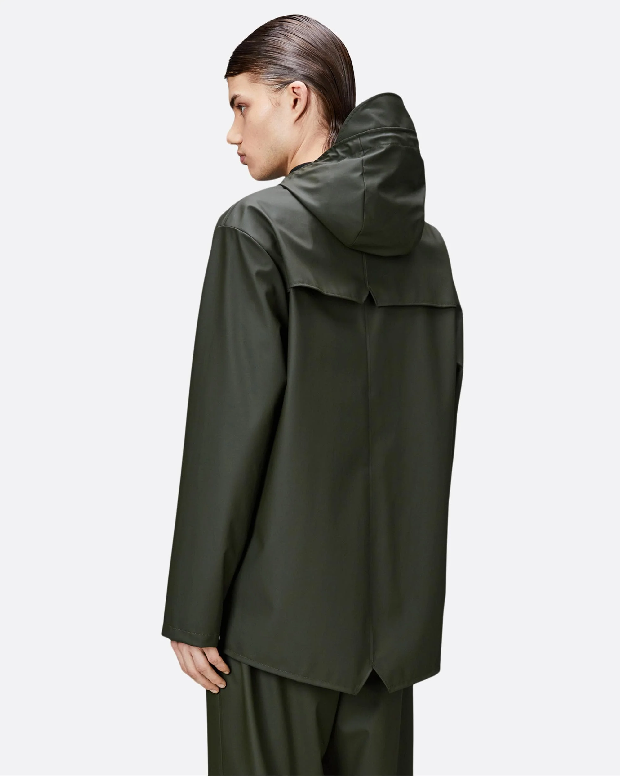 Rains Unisex Jacket - 03 Green - Image 3