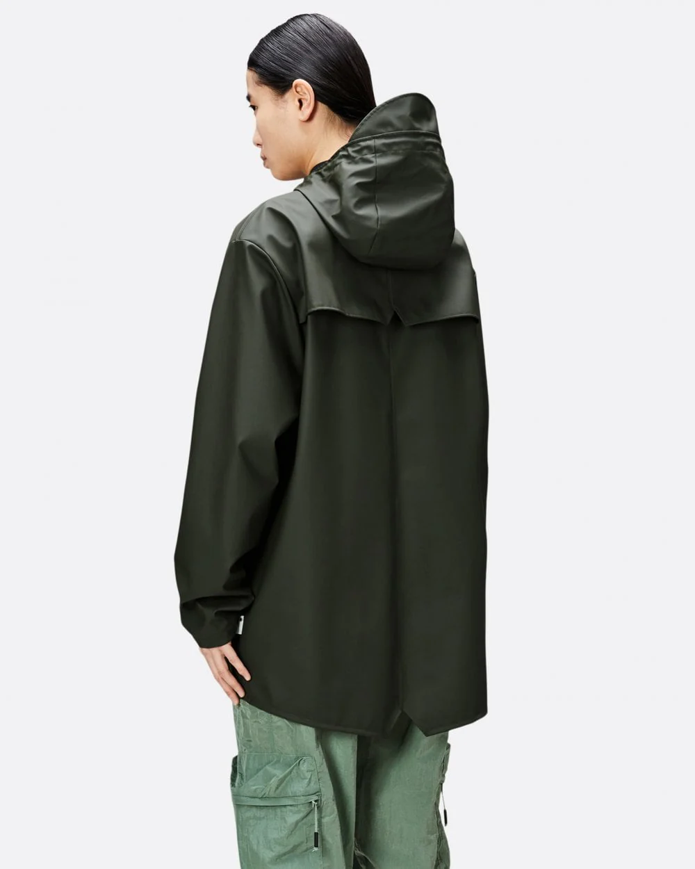 Rains Unisex Jacket - 03 Green - Image 5