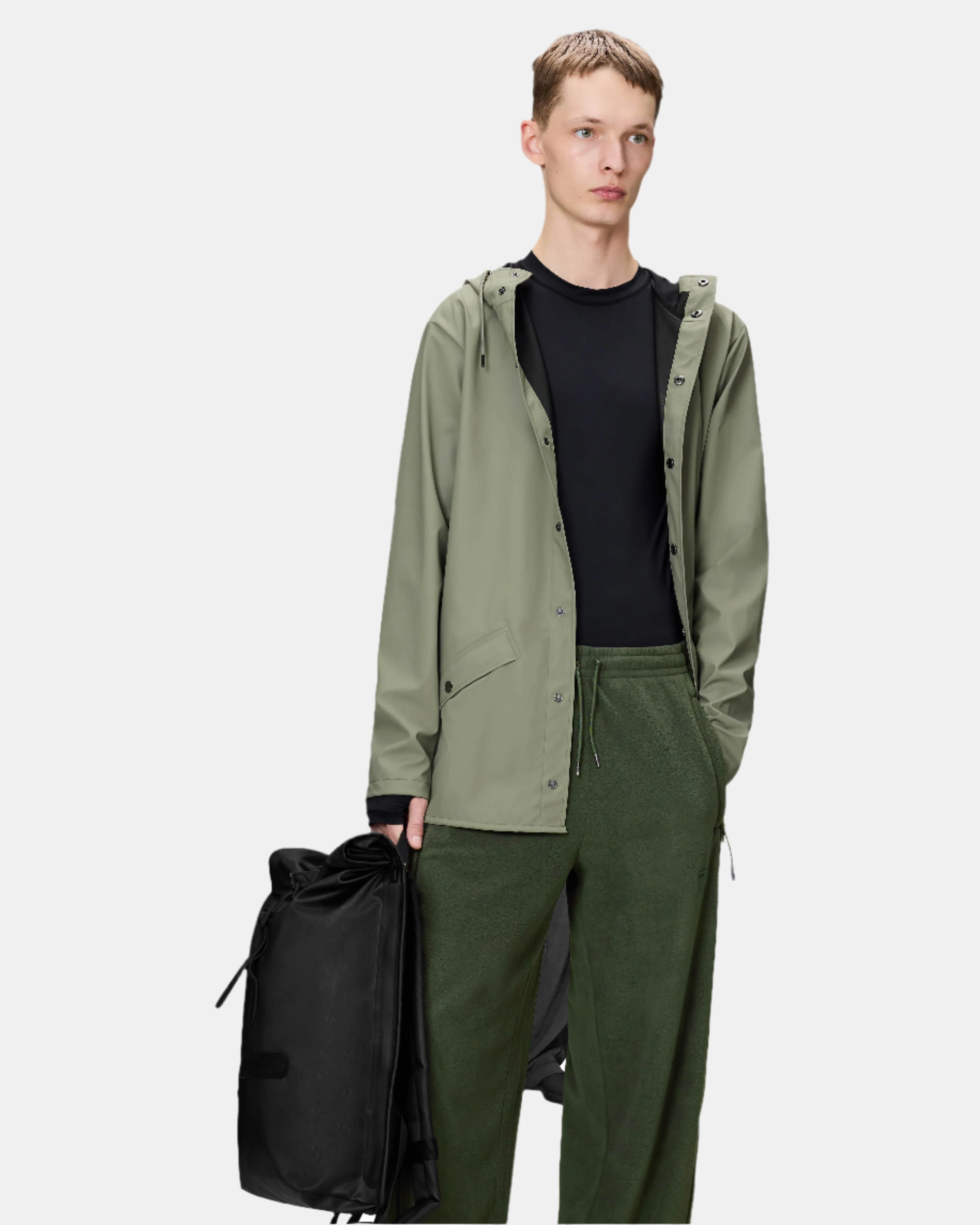 Rains Unisex Jacket - 108 Drift - Image 5