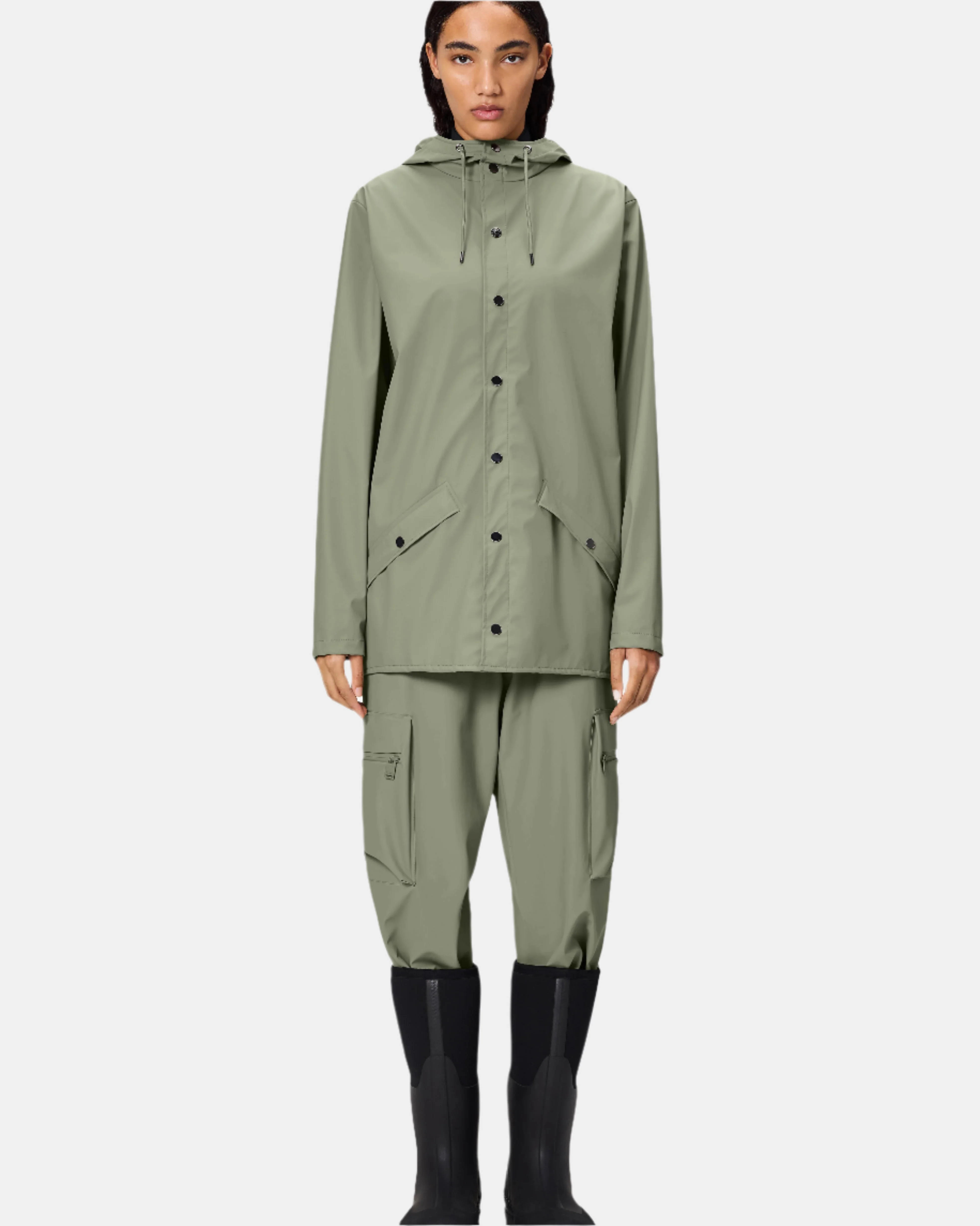 Rains Unisex Jacket - 108 Drift - Image 8