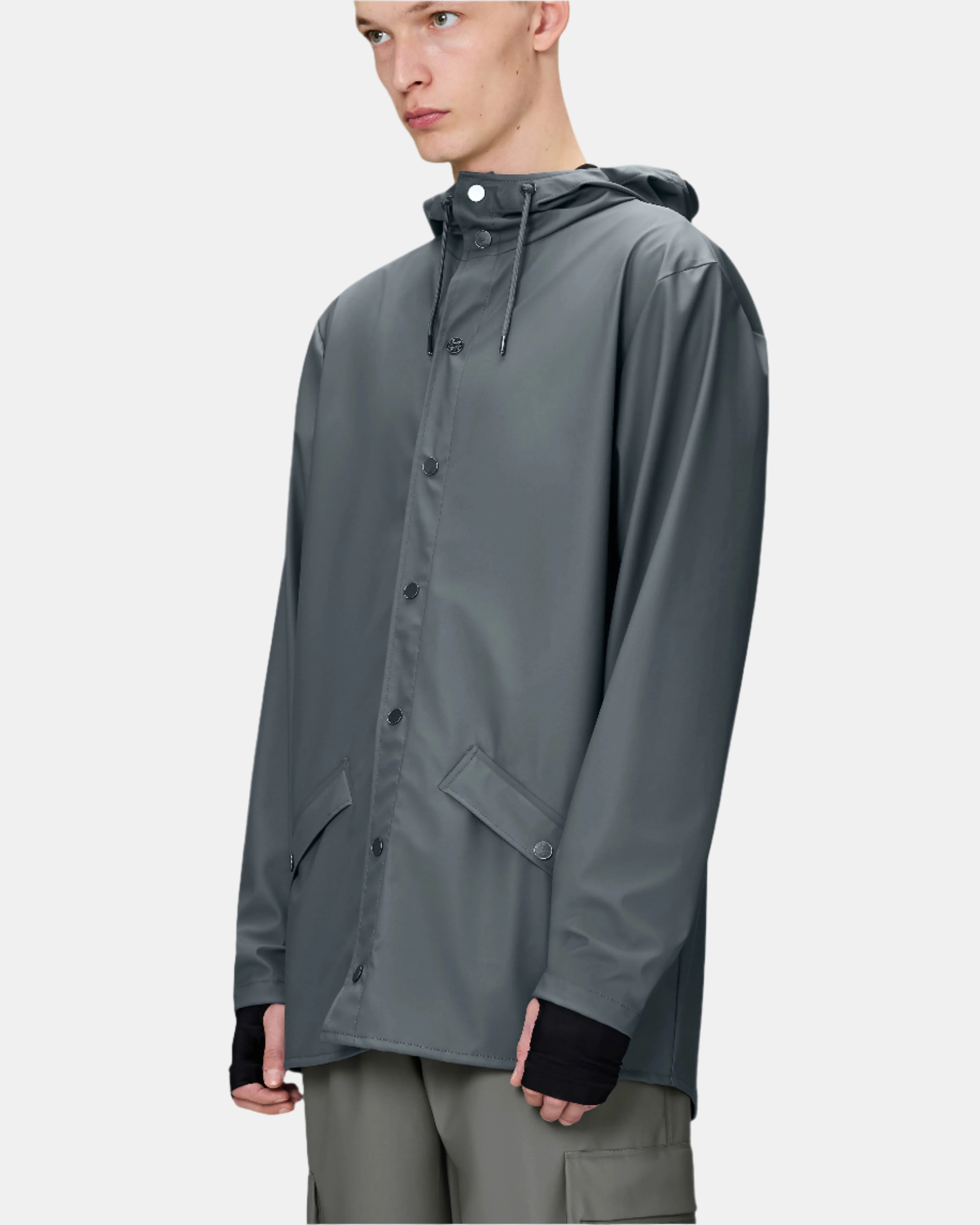 Rains Unisex Jacket - 124 Lagoon - Image 6