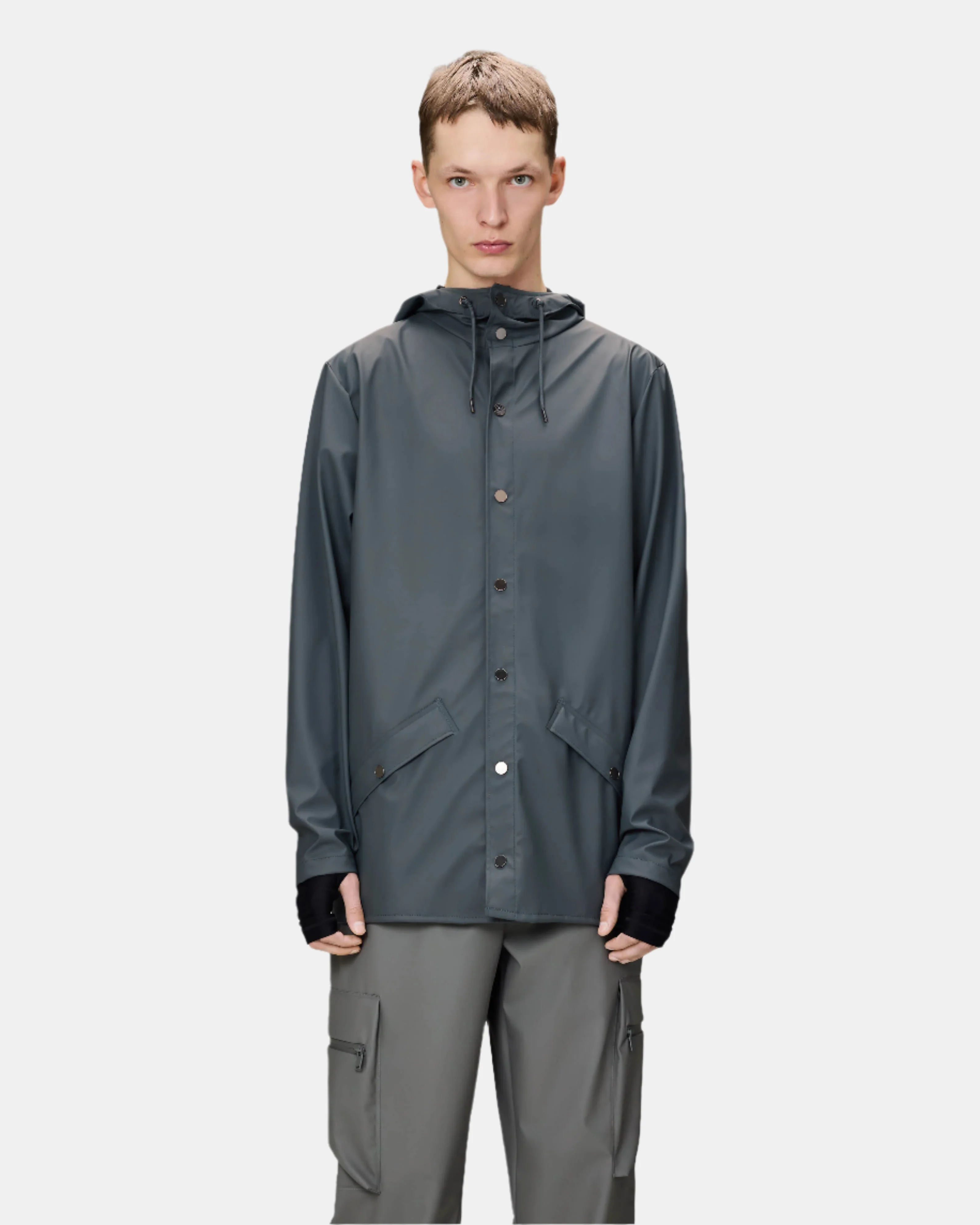 Rains Unisex Jacket - 124 Lagoon - Image 7