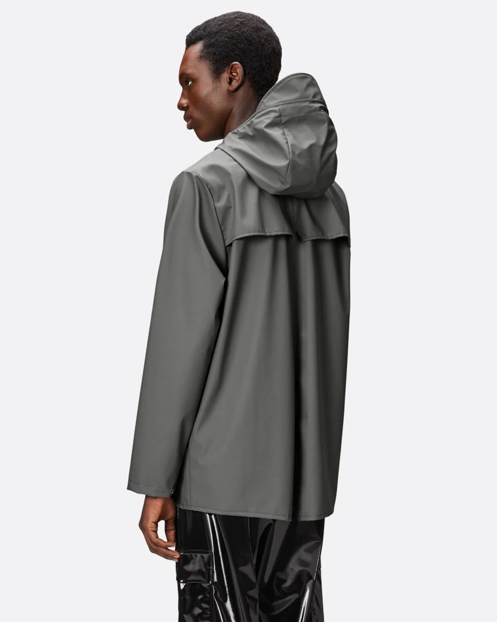 Rains Unisex Jacket - 13 Grey - Image 3