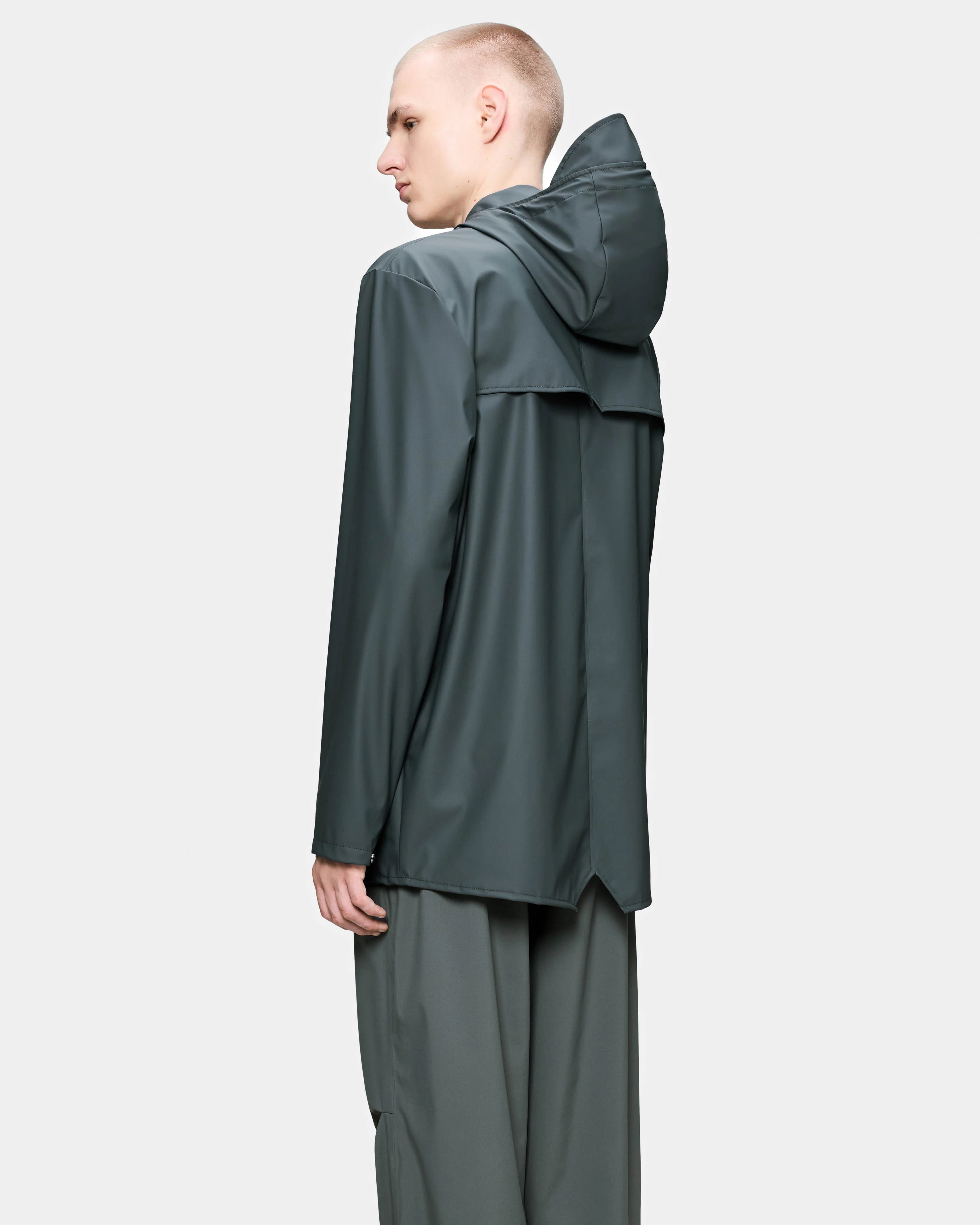 Rains Unisex Jacket - Dark Grey 153 - Image 9