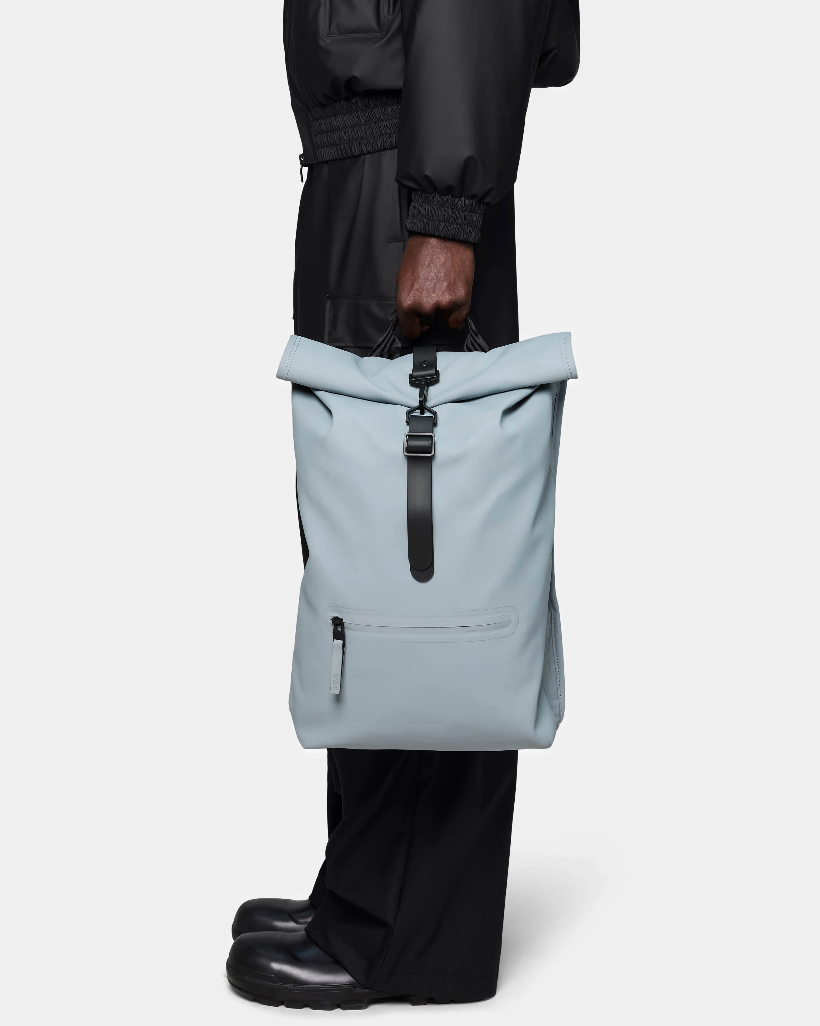 Rains Unisex Rolltop Rucksack - Pool 147 - Image 5