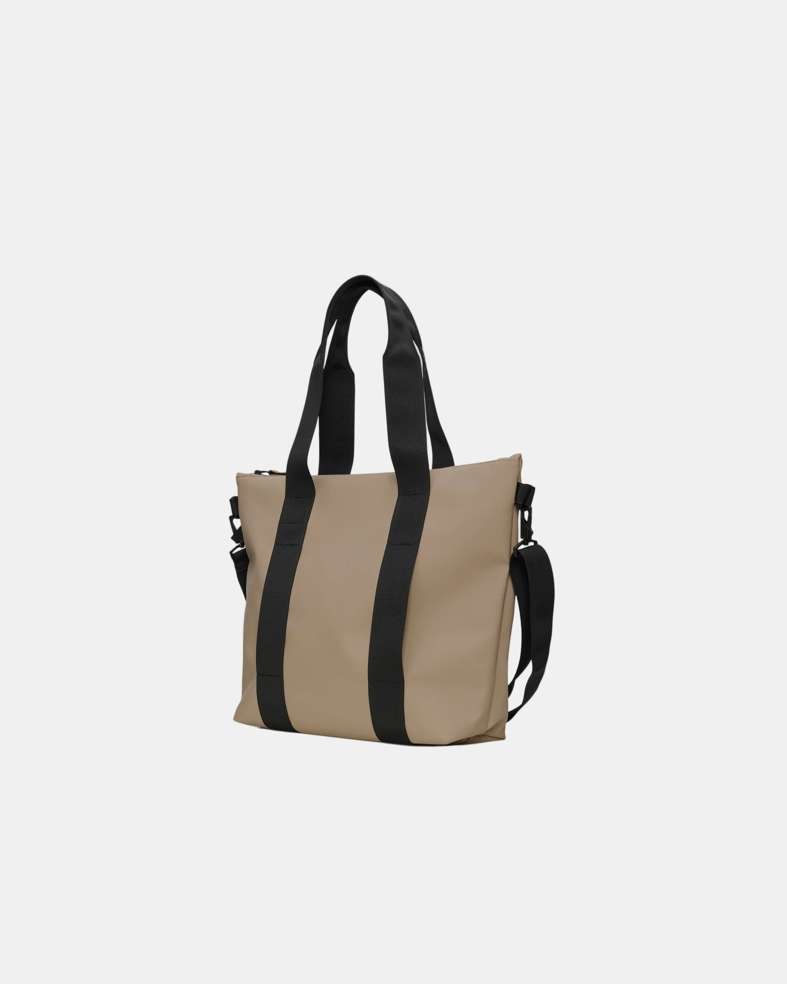 Rains Unisex Tote Bag Mini - 133 Beige - Image 2