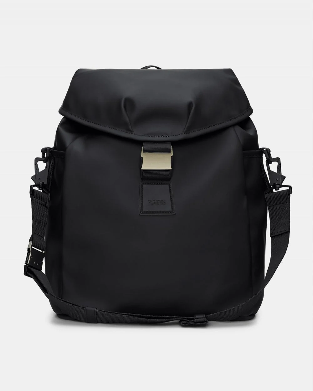 Rains Valera Bucket Backpack - 01 Black - Image 3