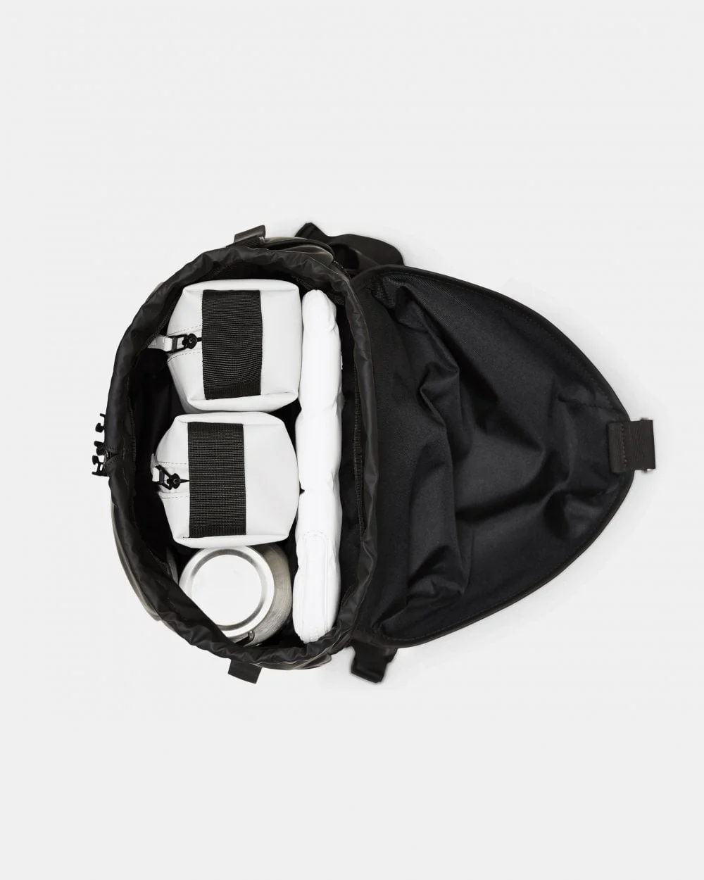 Rains Valera Bucket Backpack - 01 Black - Image 4