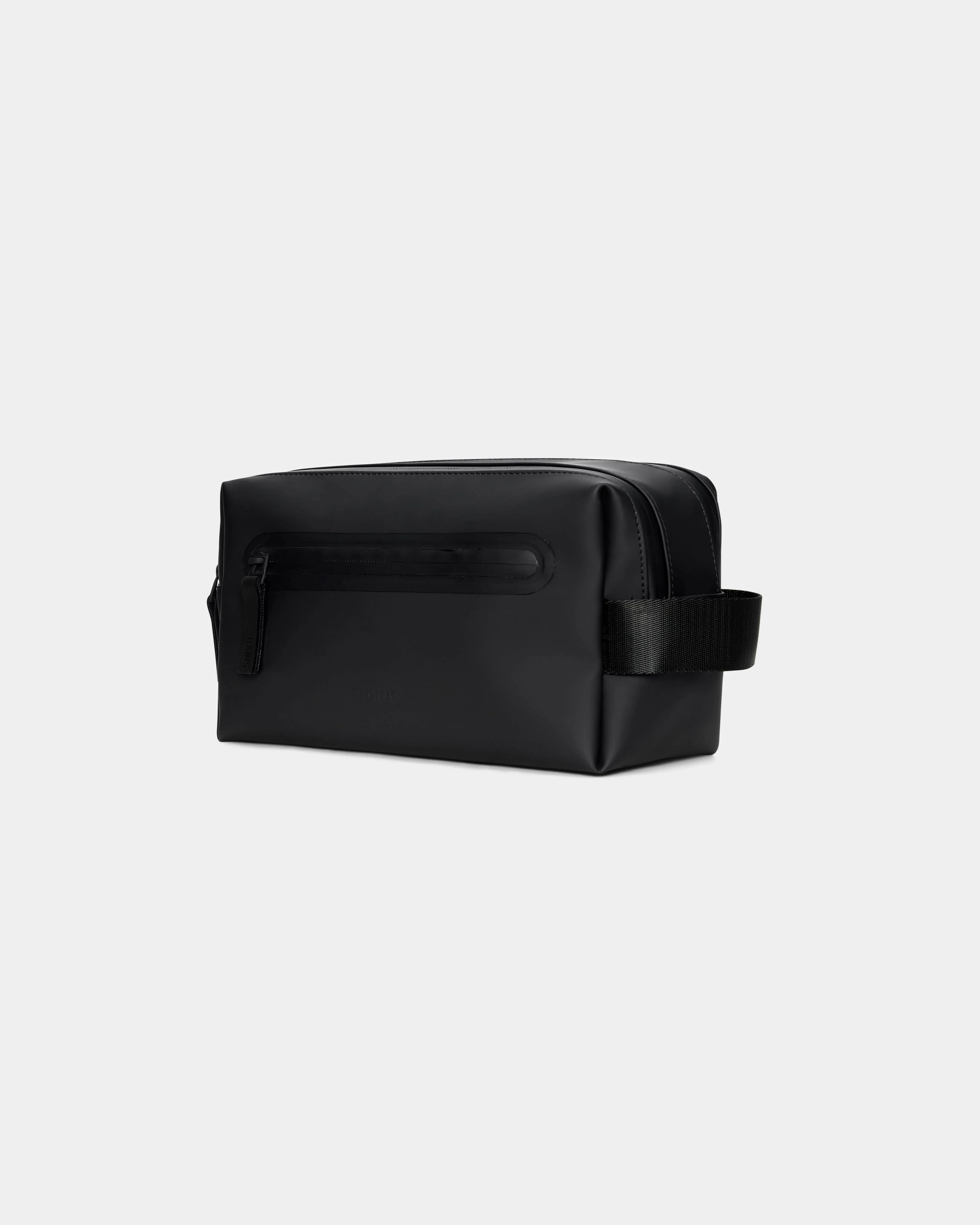 Rains Wash Bag Zip - Black 01 - Image 2
