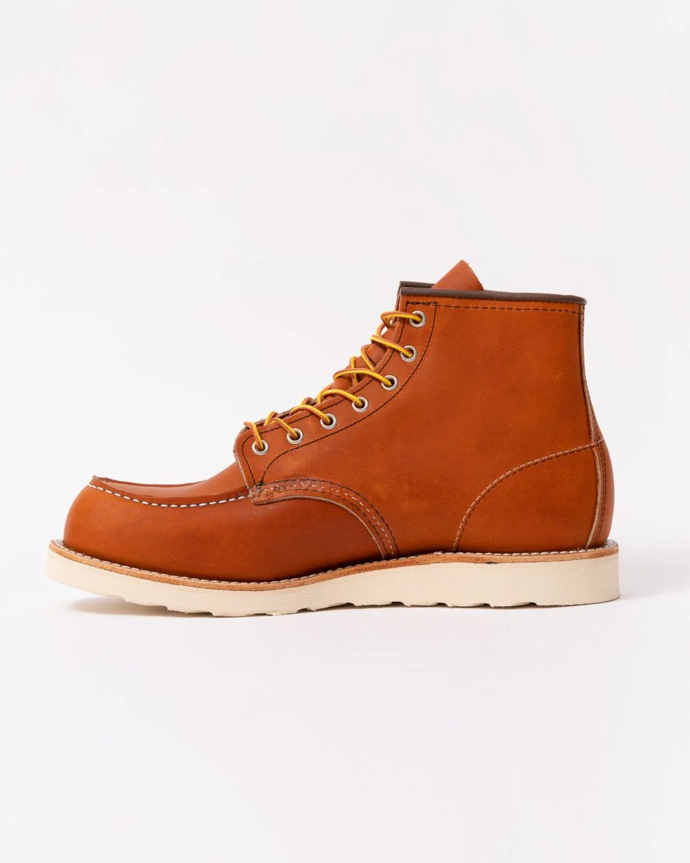 Red Wing 6 Inch Moc Toe Mens Boot - Oro Legacy - Image 2