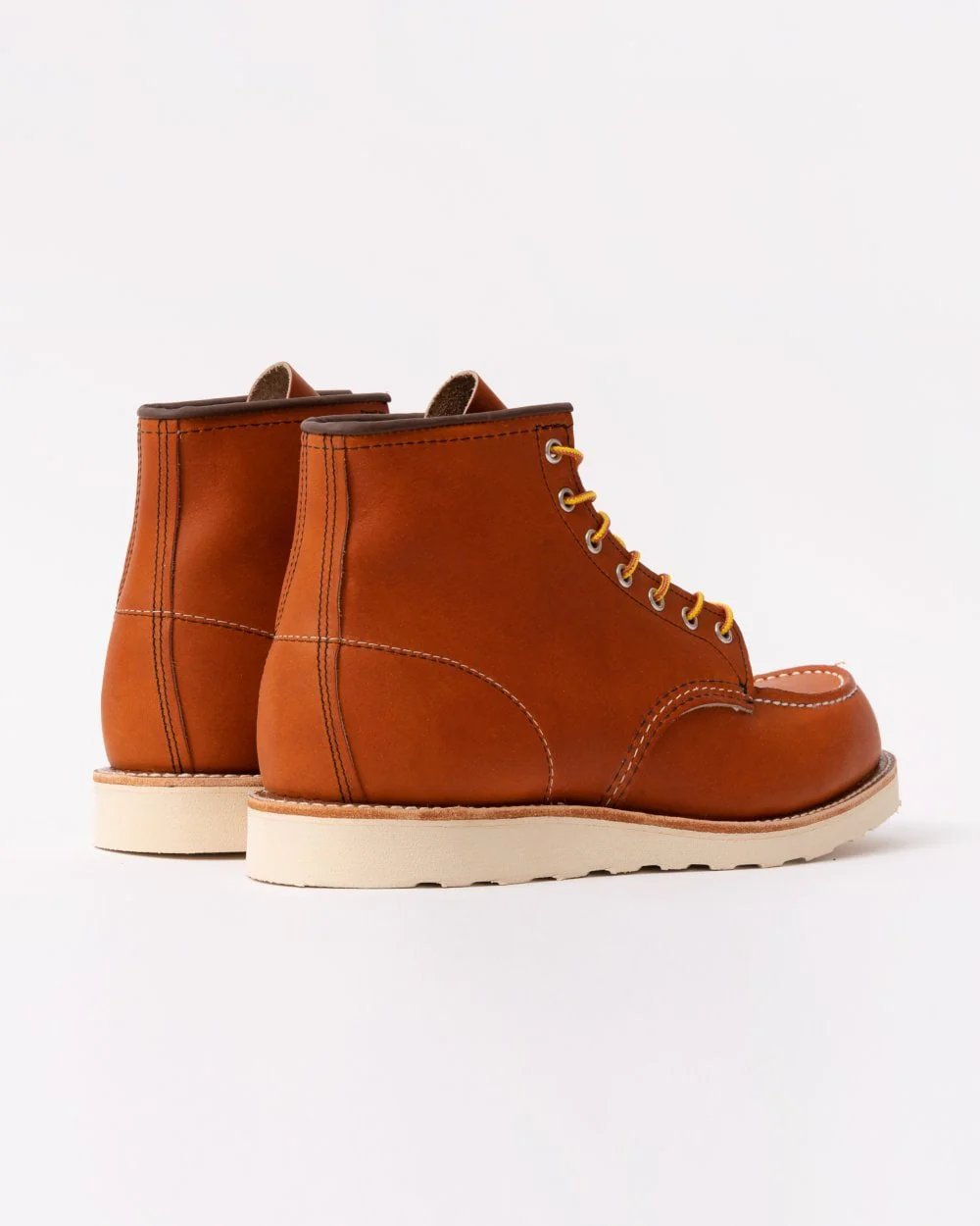 Red Wing 6 Inch Moc Toe Mens Boot - Oro Legacy - Image 3