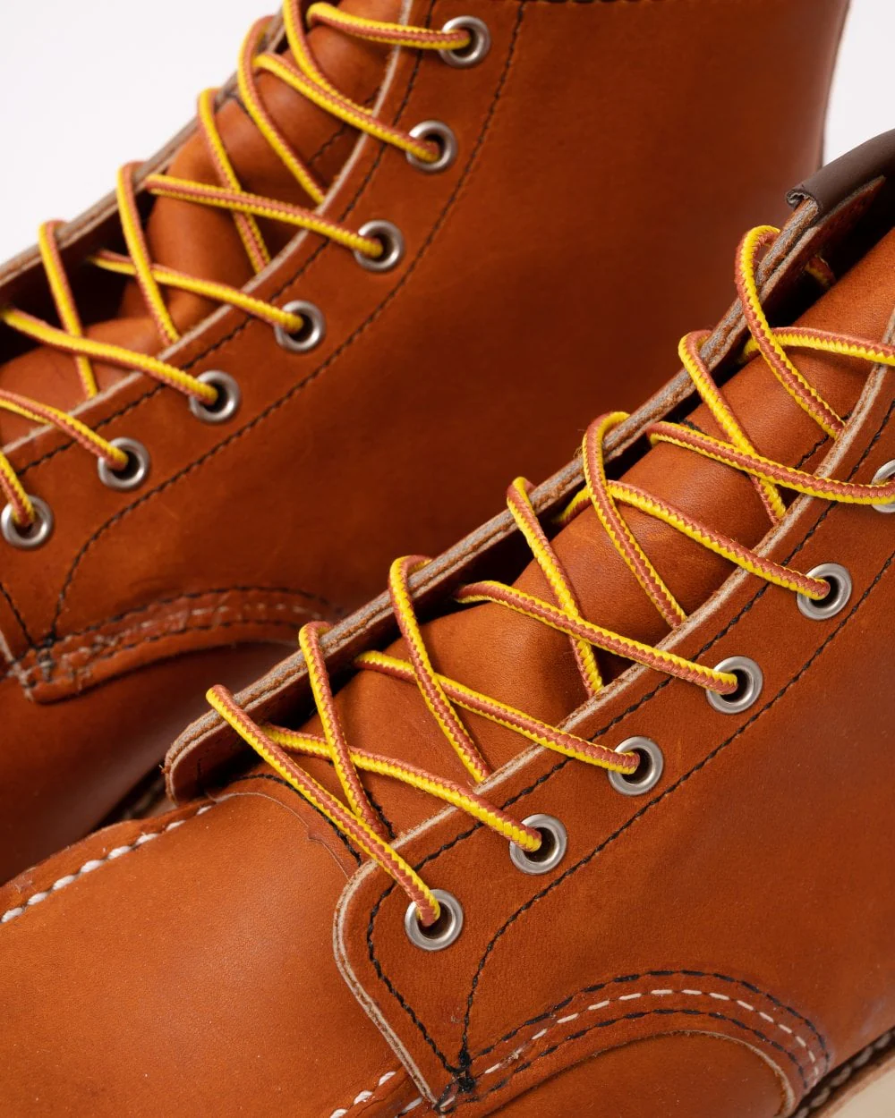 Red Wing 6 Inch Moc Toe Mens Boot - Oro Legacy - Image 4