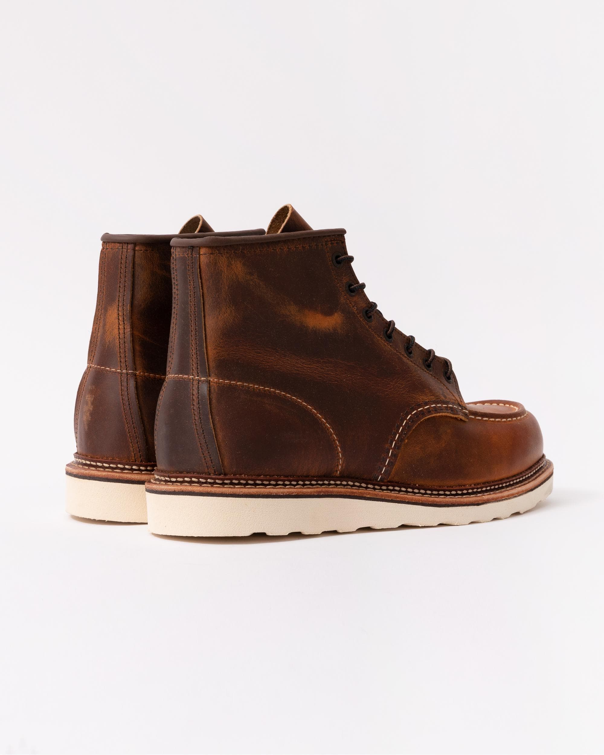 Red Wing Mens 6-Inch Classic Moc Boots - Image 3