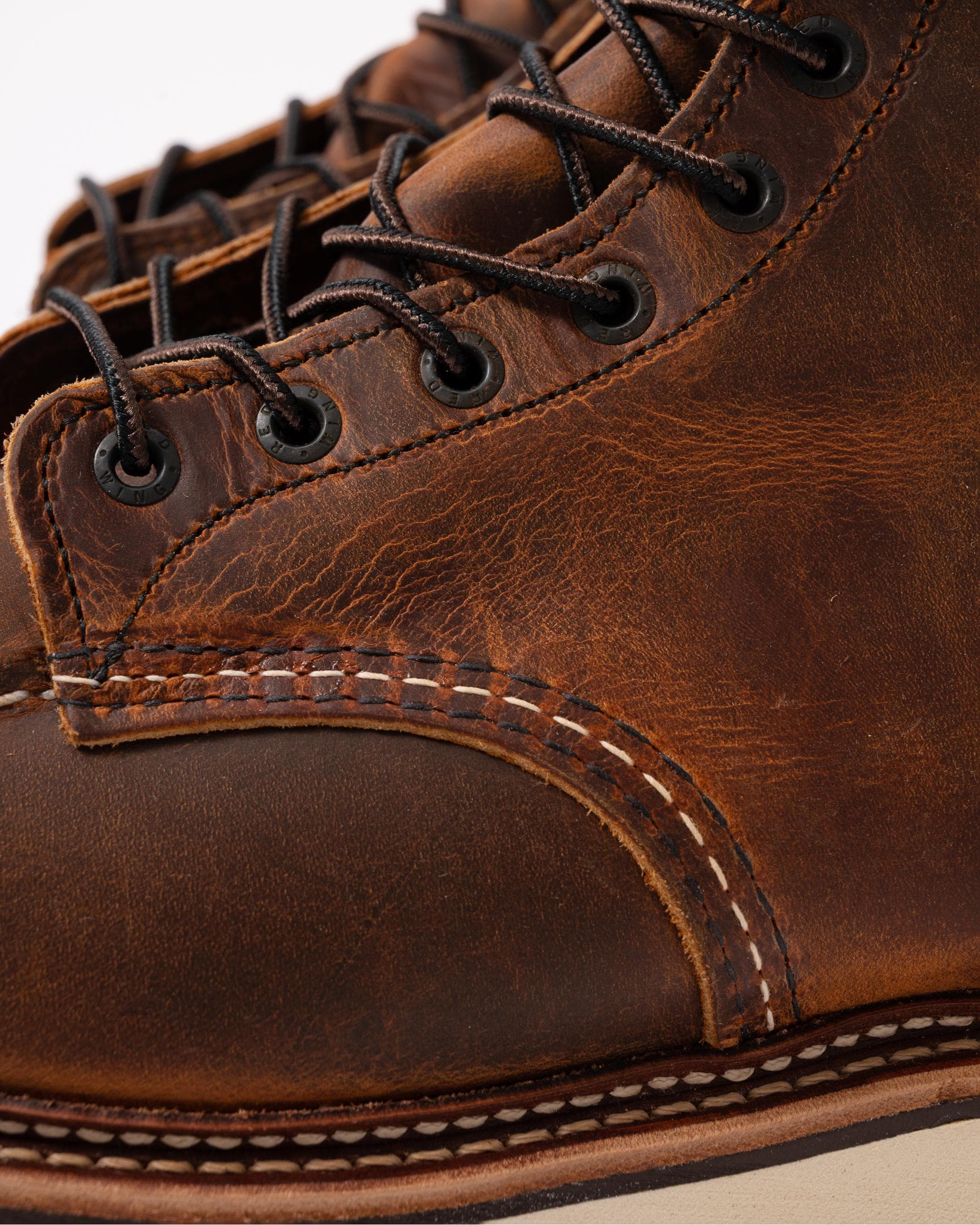 Red Wing Mens 6-Inch Classic Moc Boots - Image 4